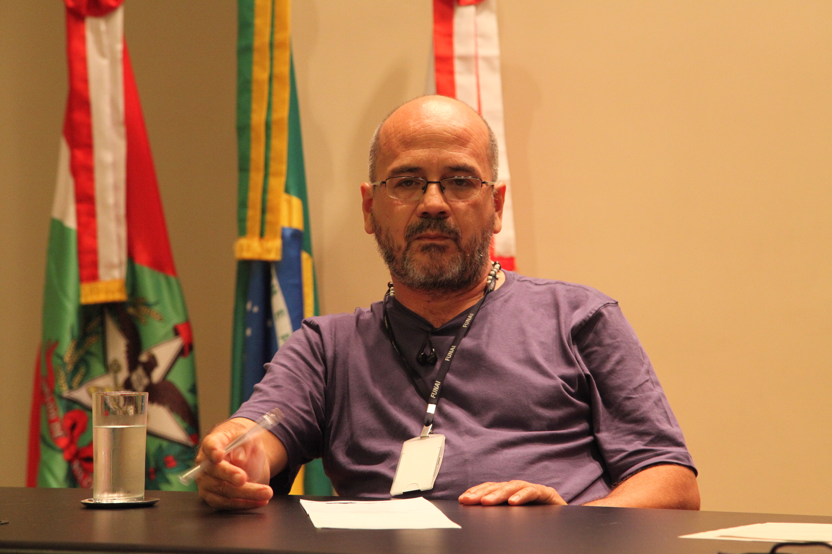 Coordenador regional da Funai, João Maurício Farias