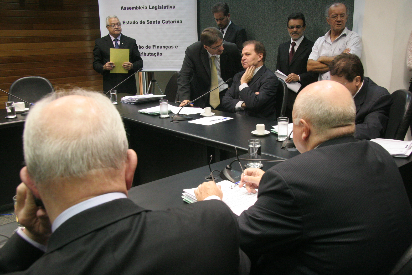 Reunião da Comissão de Finanças e Tributação. Fotos: Eduardo Guedes de Oliveira / Agência AL