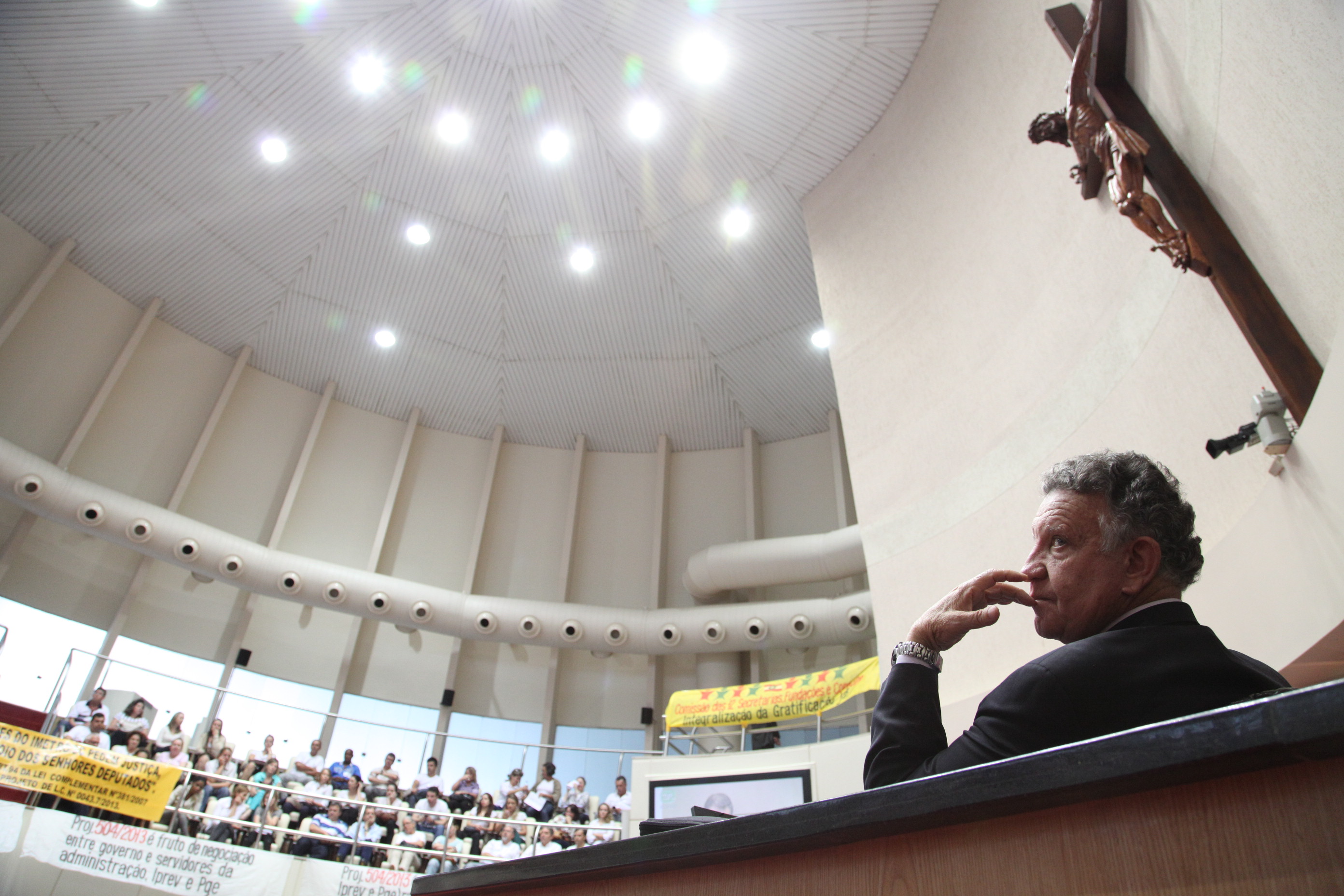 Sessão Plenária - Deputado Edison Andrino (PMDB) -  Foto : Solon Soares/Agência AL