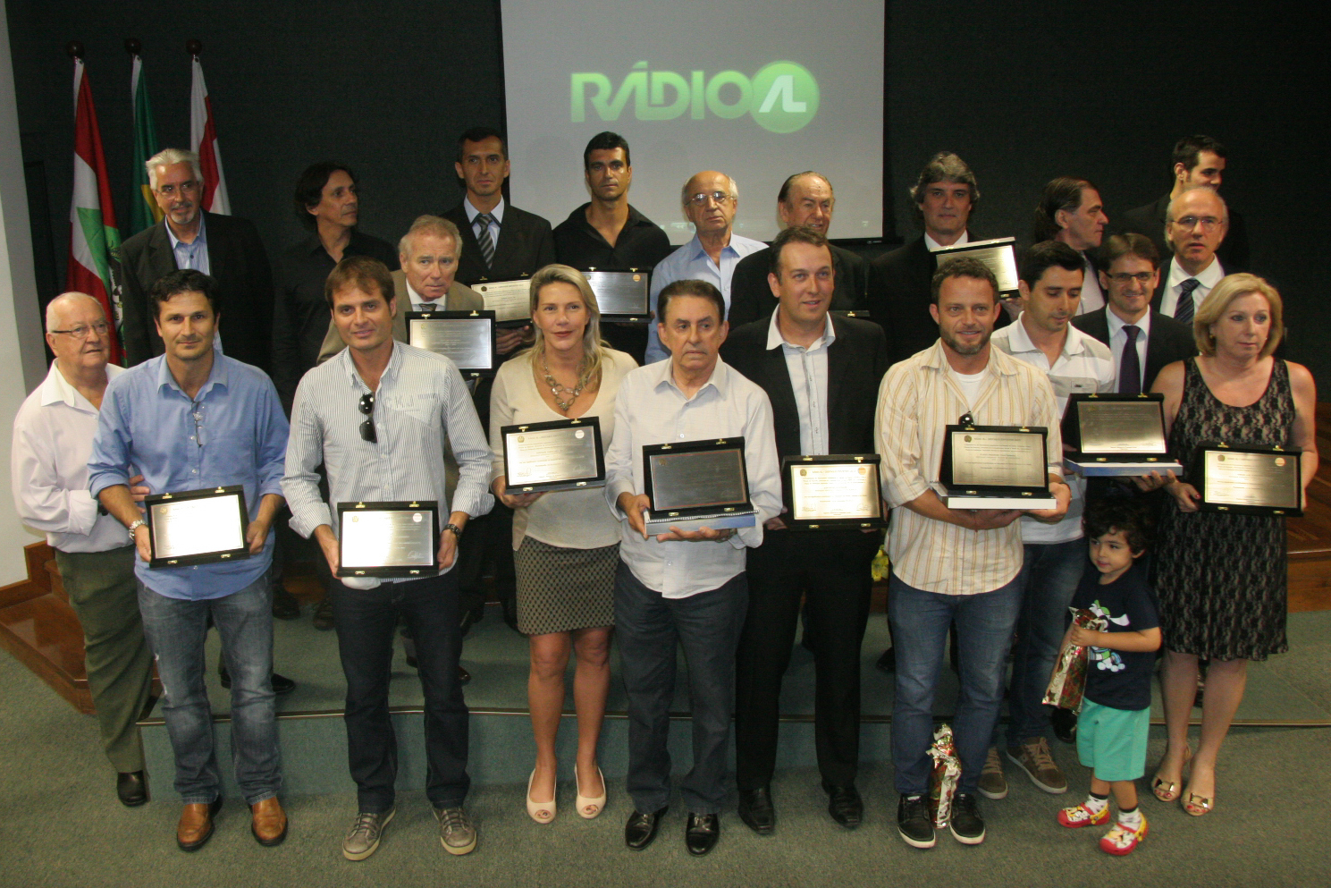 Rádio AL Homenageia Esportistas Catarinenses - Foto: Eduardo Guedes de Oliveira/Agência AL