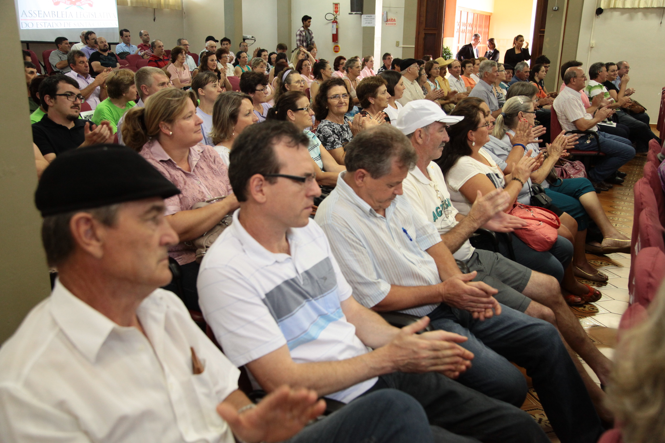 Sessão Solene pela Vida e pelo Meio Ambiente - São Miguel do Oeste/SC. Foto: Miriam Zomer/Agência AL