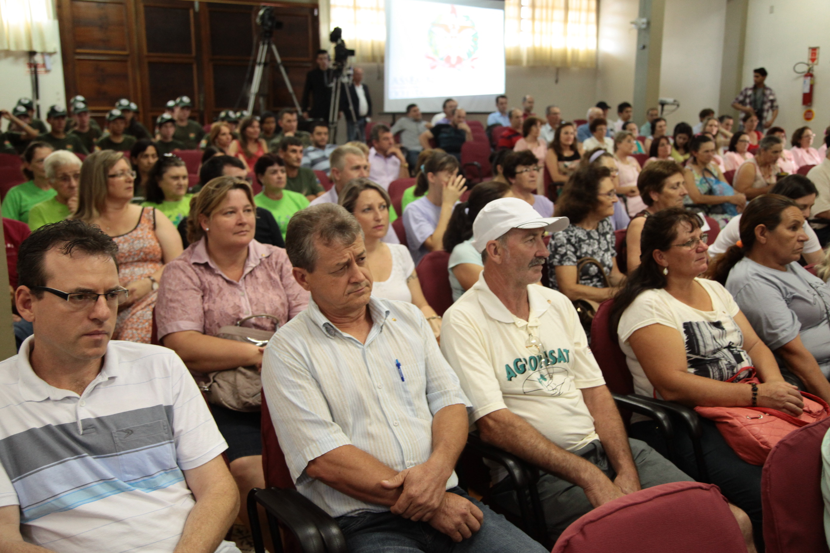 Sessão Solene pela Vida e pelo Meio Ambiente - São Miguel do Oeste/SC. Foto: Miriam Zomer/Agência AL