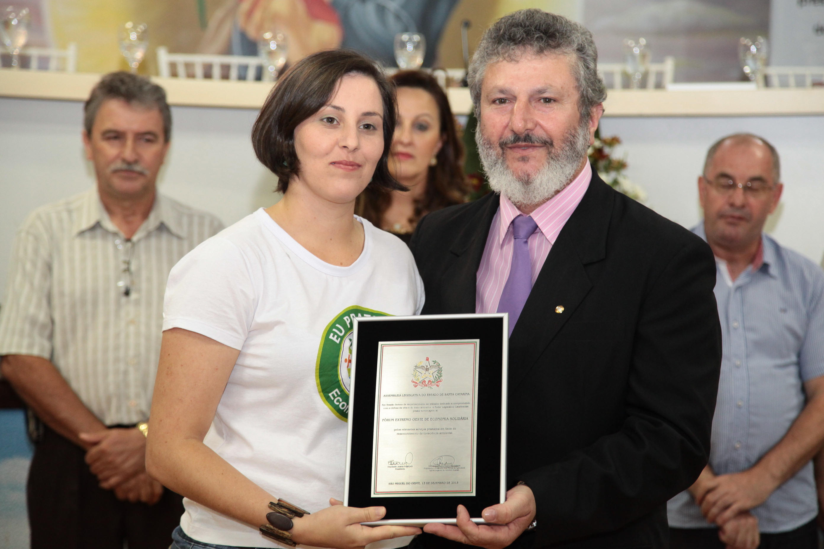 Sessão Solene pela Vida e pelo Meio Ambiente - São Miguel do Oeste/SC. Foto: Miriam Zomer/Agência AL