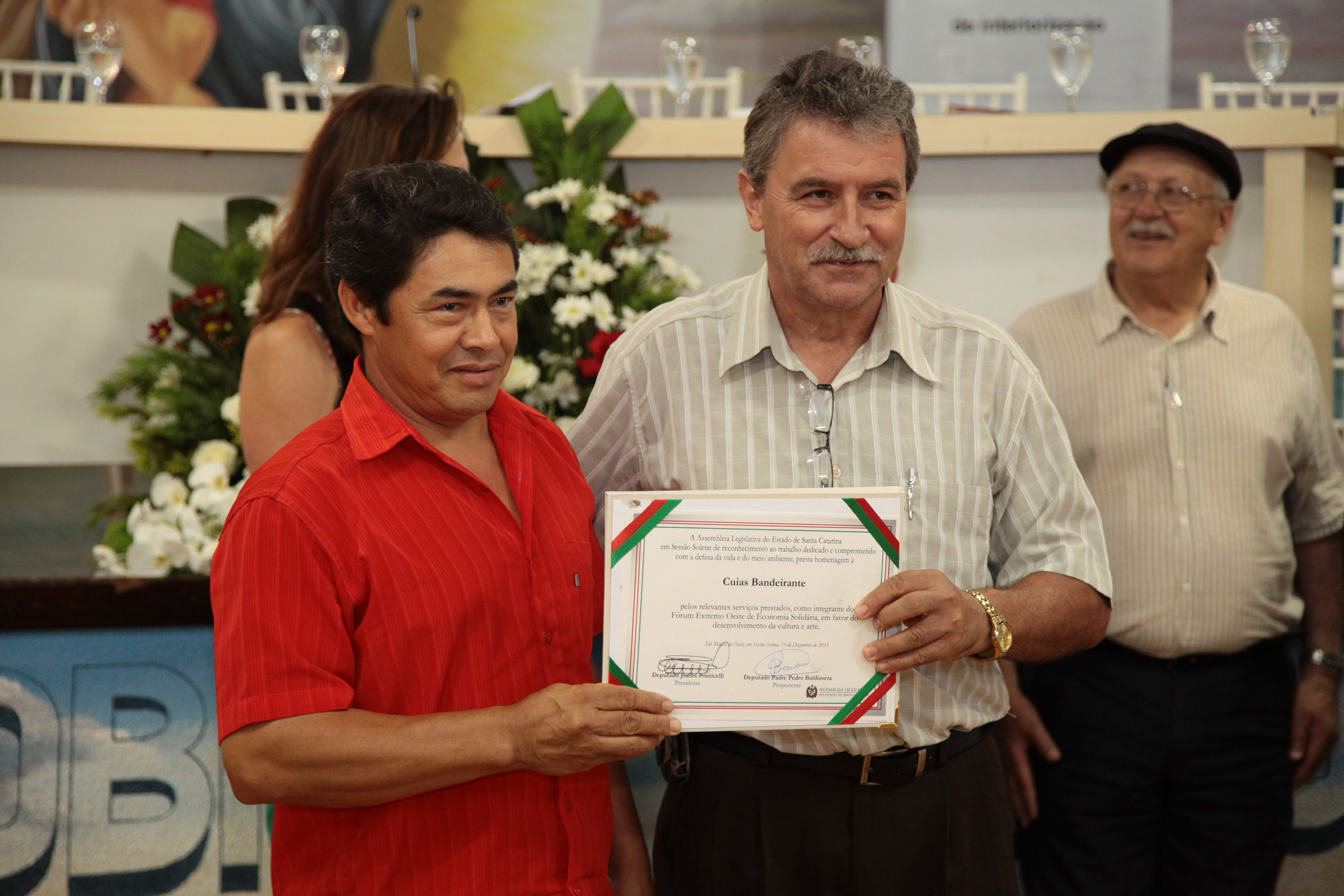 Sessão Solene pela Vida e pelo Meio Ambiente - São Miguel do Oeste/SC. Foto: Miriam Zomer/Agência AL