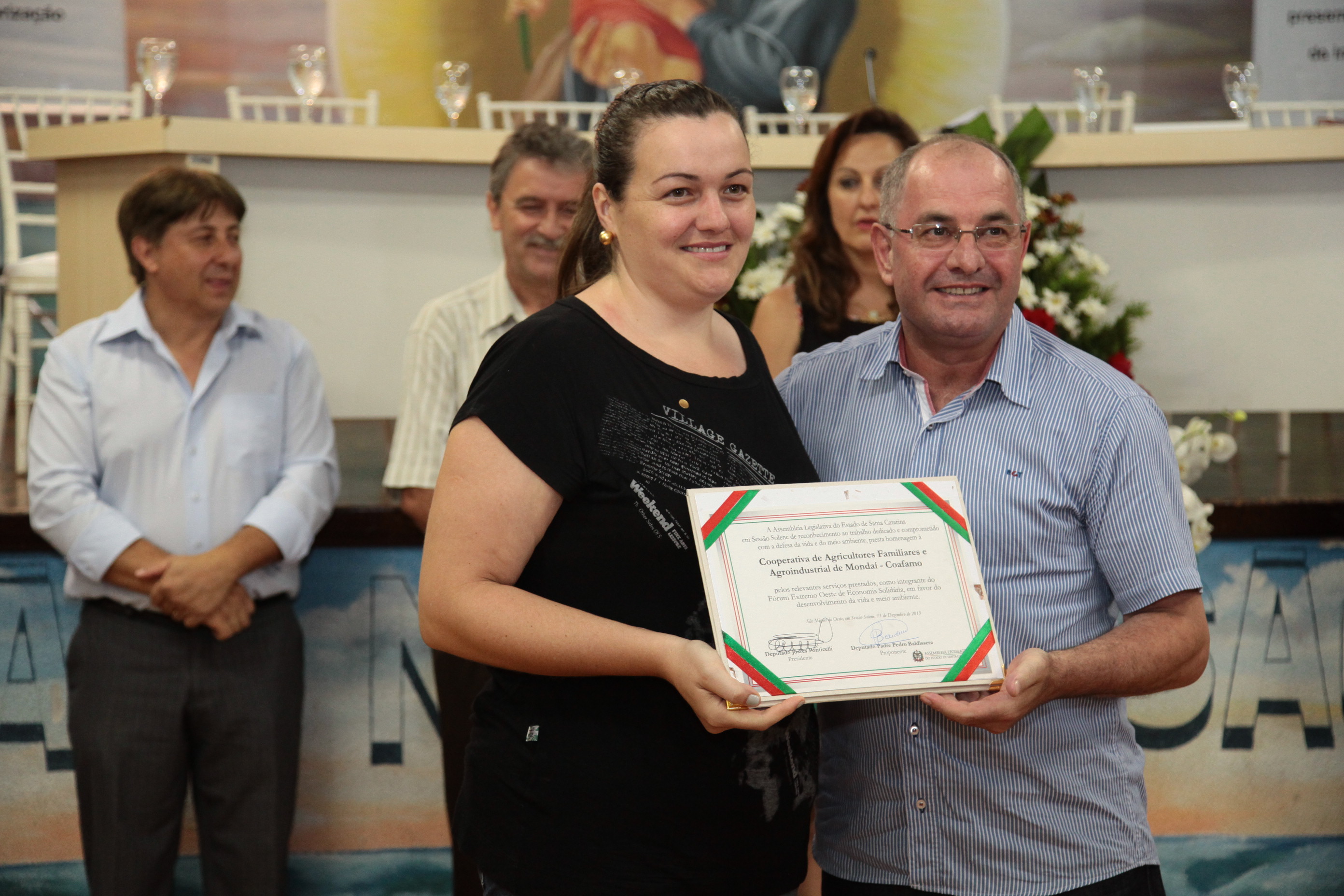 Sessão Solene pela Vida e pelo Meio Ambiente - São Miguel do Oeste/SC. Foto: Miriam Zomer/Agência AL