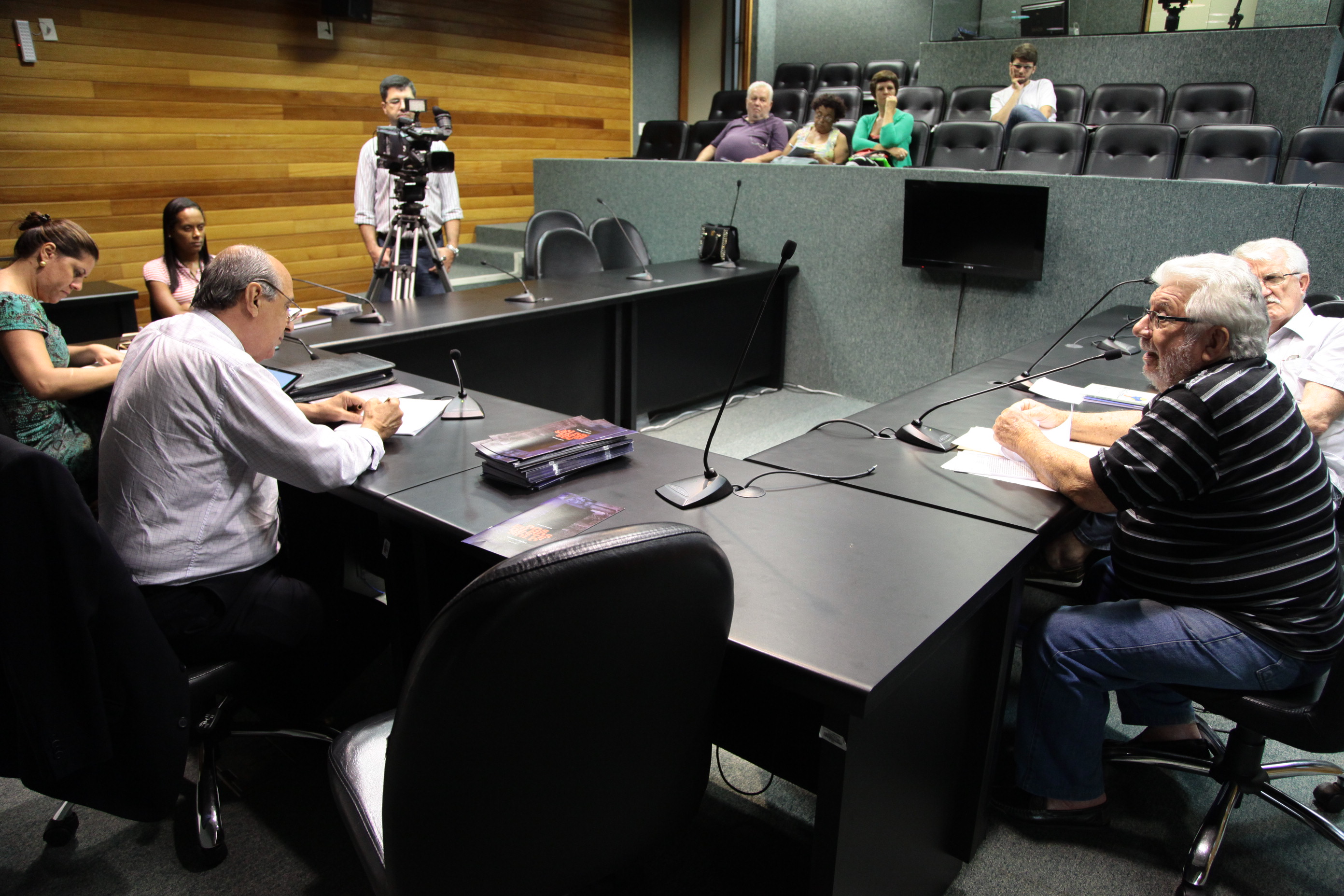 Reunião da Comissão Estadual da Verdade Paulo Stuart Wright. Foto: Miriam Zomer/ Agência AL