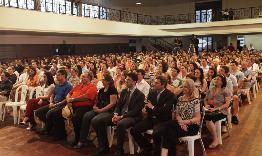 Publico presente no Encontros com a Assembleia Palestra Mario Sergio Cortella Foto Carlos Kilian/Agencia AL