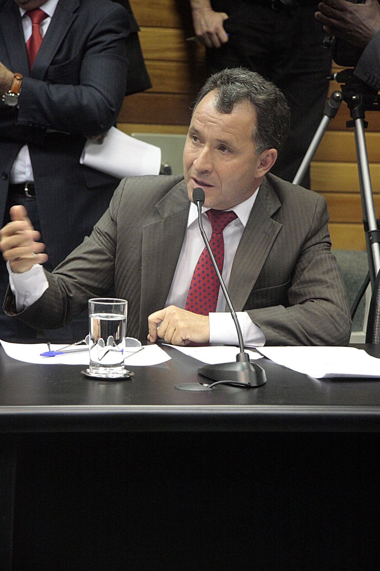 Deputado Darci de Matos (PSD). Comissão de Constituição e Justiça. Foto: Leonardo Gonçalves / Agência AL