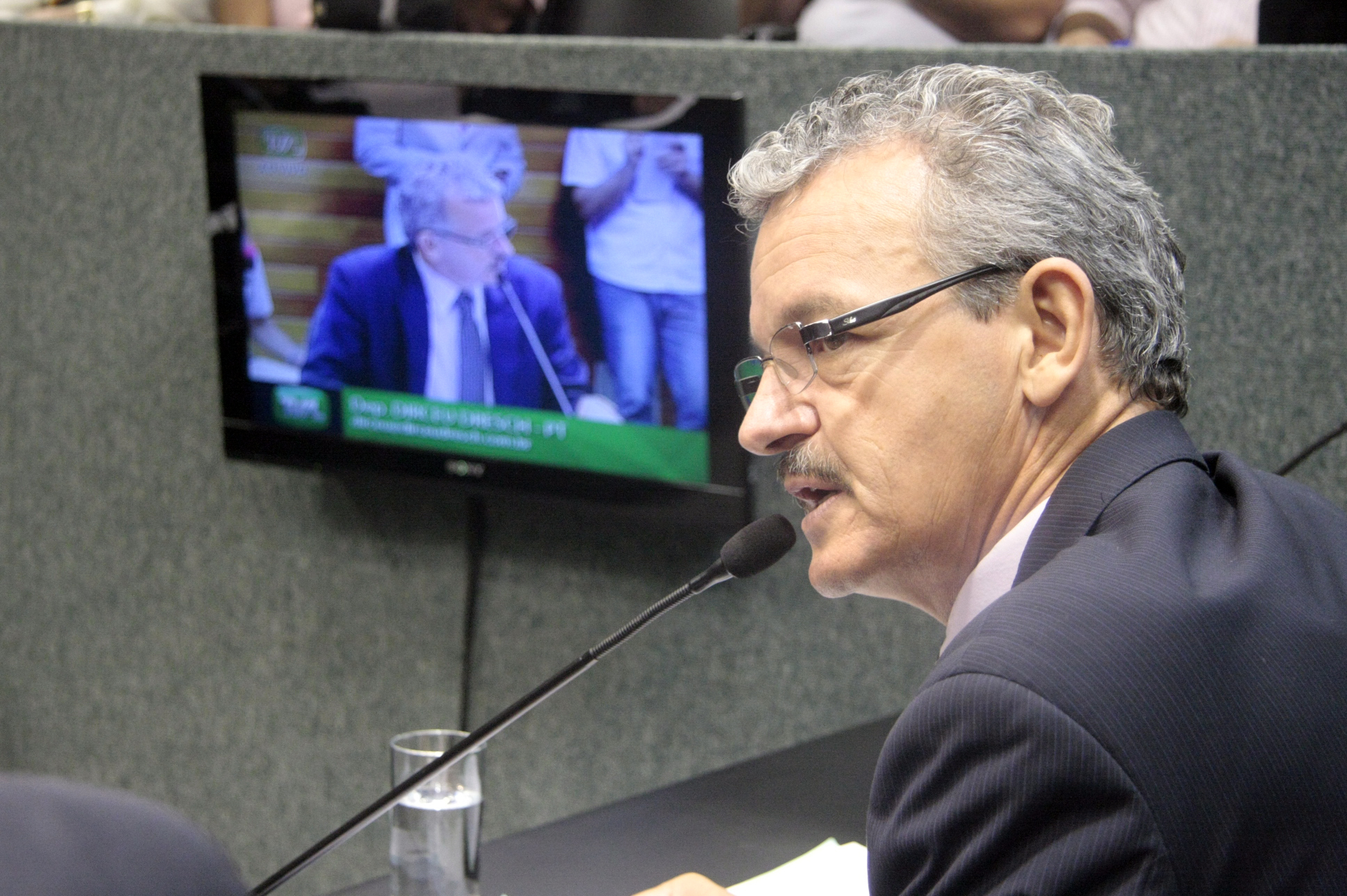 Deputado Dirceu Dresch (PT). Comissão de Constituição e Justiça. Foto: Leonardo Gonçalves / Agência AL