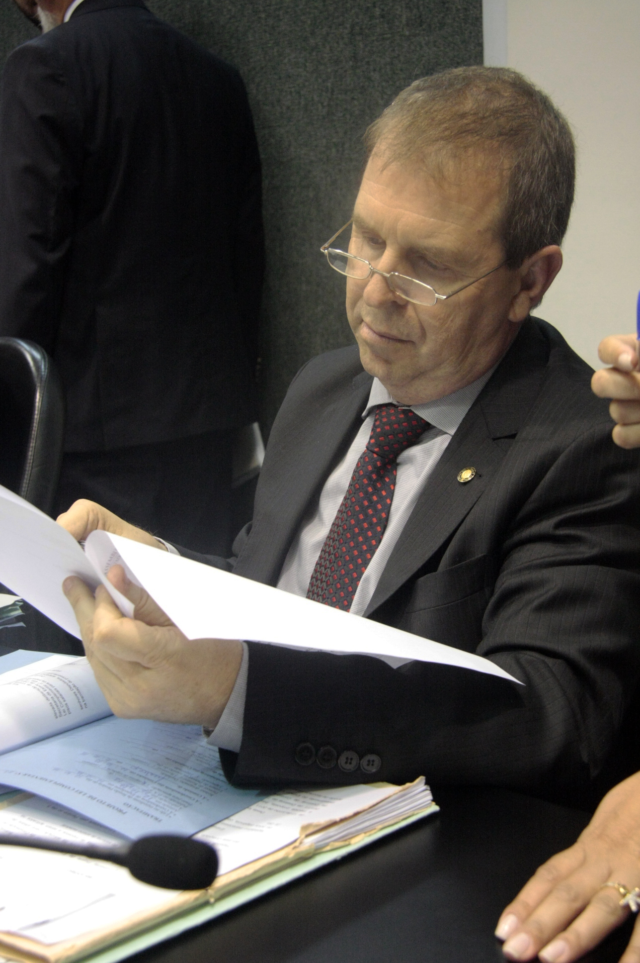 Deputado Maurício Eskudlark (PSD). Comissão de Constituição e Justiça. Foto: Leonardo Gonçalves / Agência AL