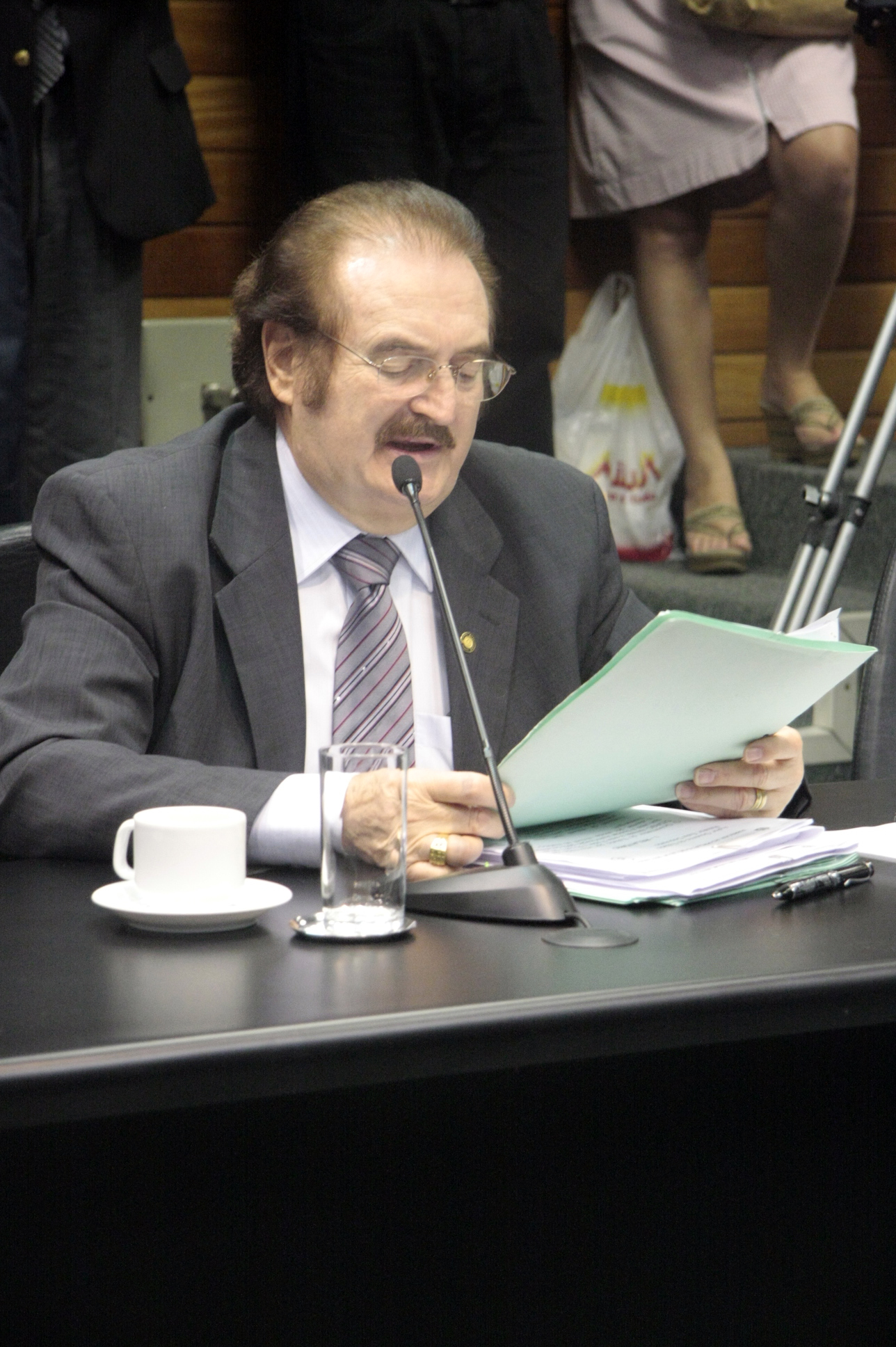 Deputado Narcizo Parisotto (PTB). Comissão de Constituição e Justiça. Foto: Leonardo Gonçalves / Agência AL