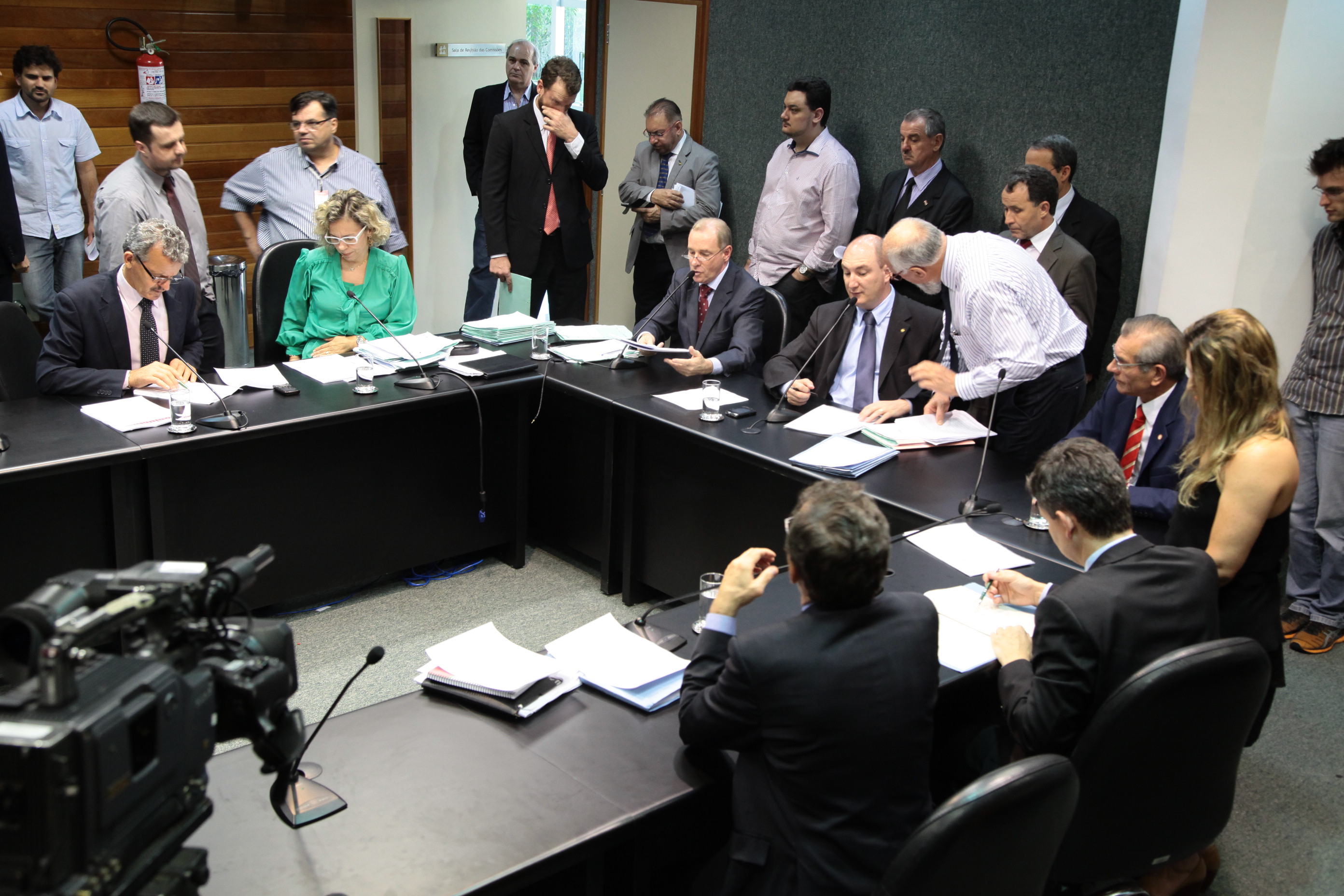 Reunião Extraordinária da Comissão de Constituição e Justiça. Foto: Miriam Zomer/ Agência AL