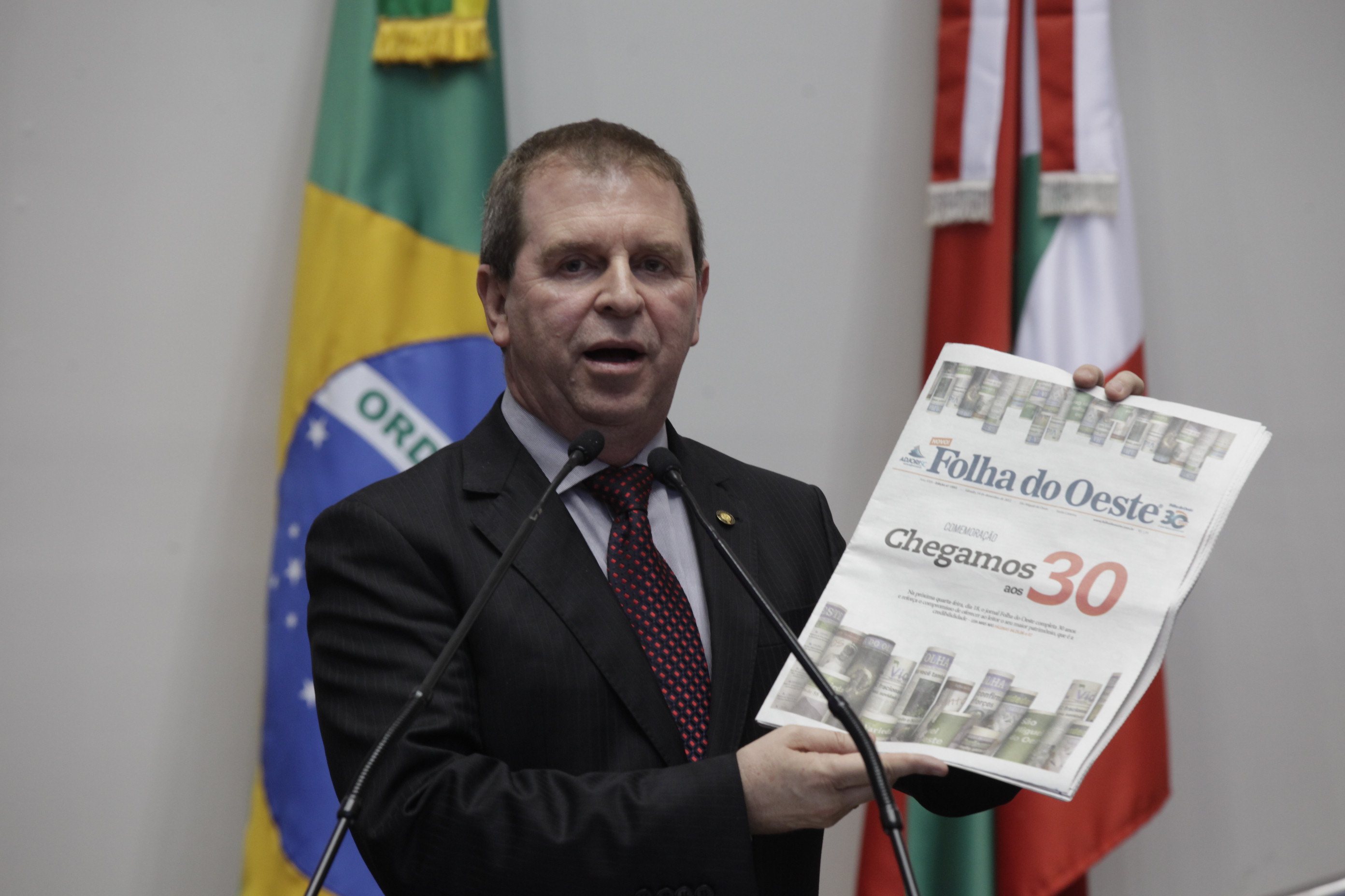 Sessão Ordinária - Plenário Osni Régis. Deputado Maurício Eskudlark (PSD)  Foto: Carlos Kilian/ Agência AL