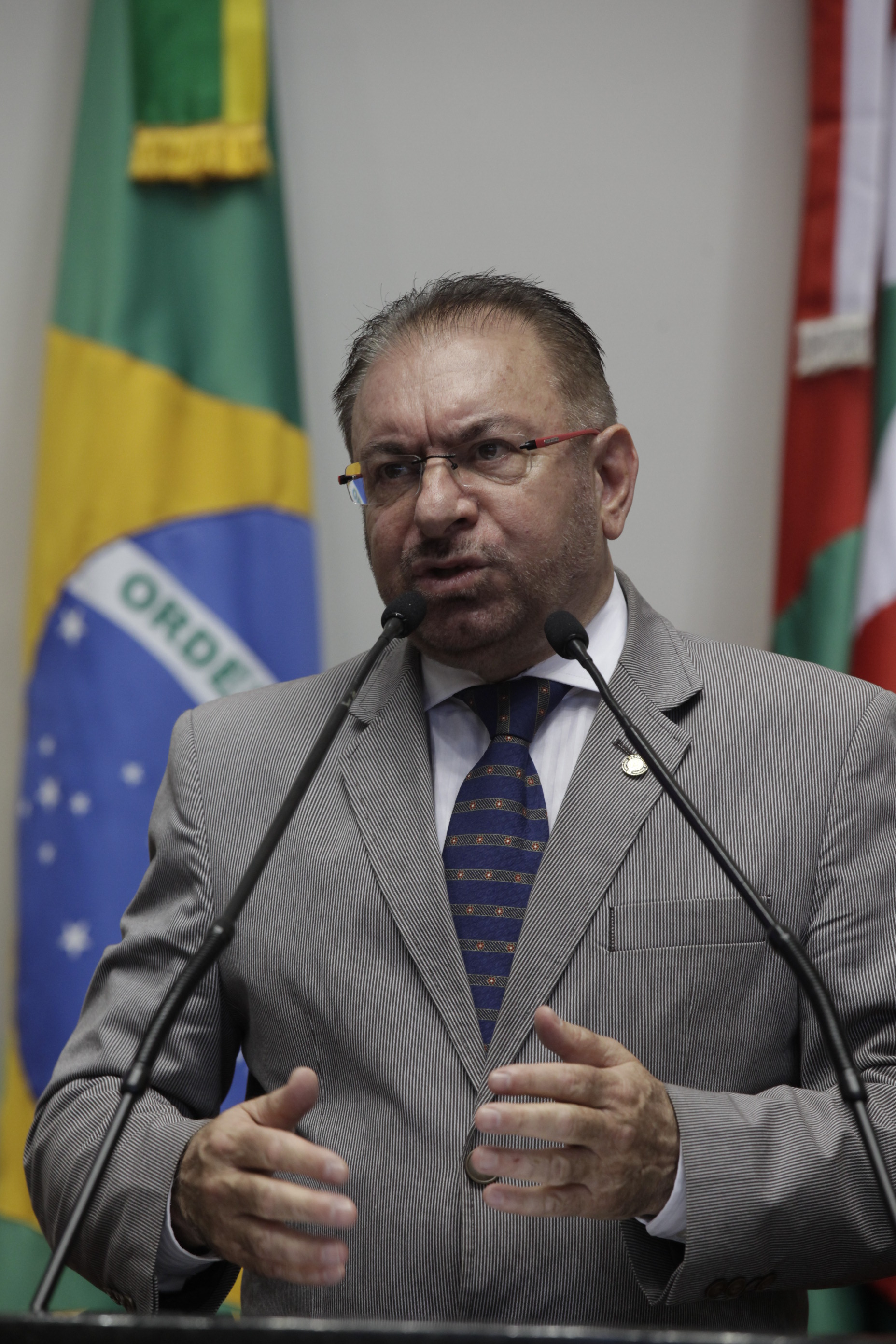 Sessão Ordinária - Plenário Osni Régis. Deputado Maurício Eskudlark (PSD)  Foto: Carlos Kilian/ Agência AL