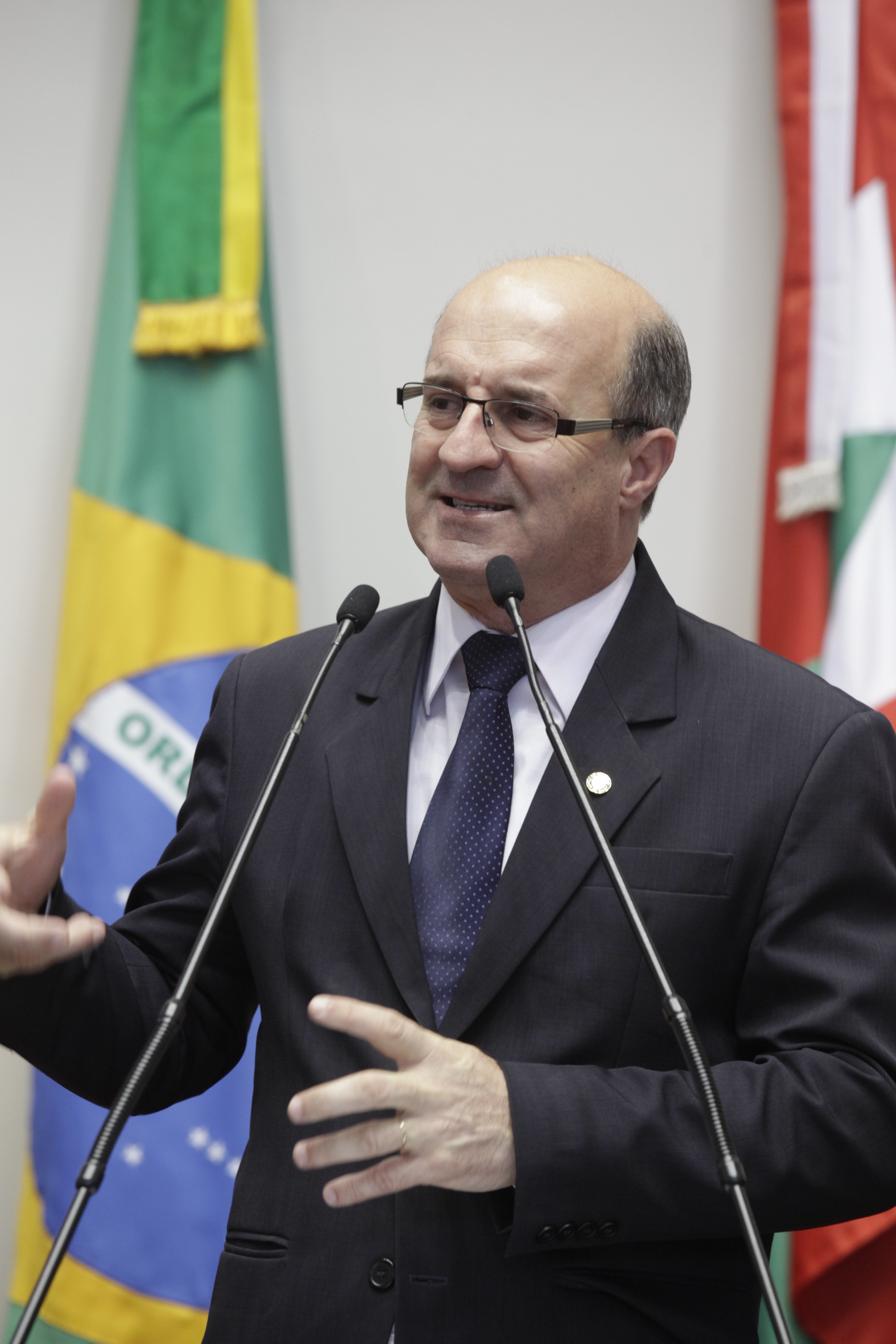 Sessão Ordinária - Plenário Osni Régis. Deputado José Milton Scheffer (PP)  Foto: Carlos Kilian/ Agência AL