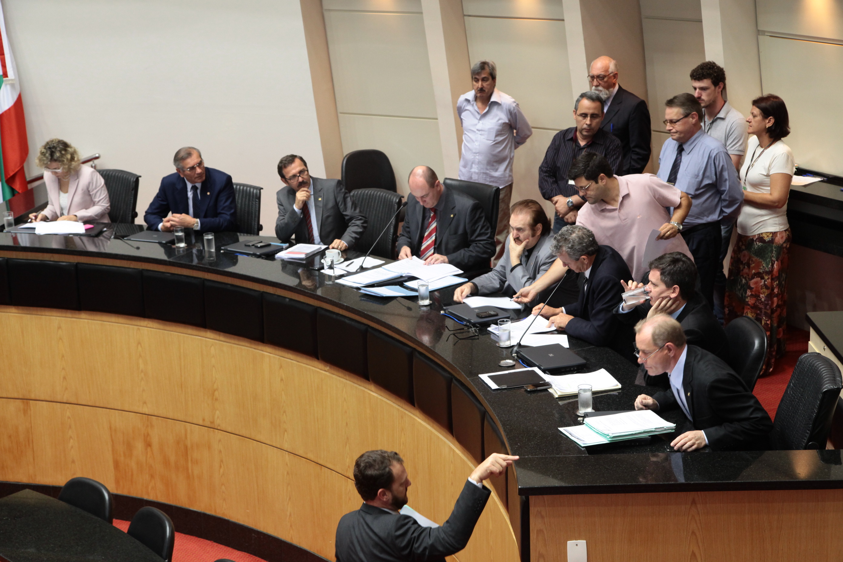 Reunião Extraordinária da Comissão de Constituição e Justiça. Foto: Miriam Zomer/ Agência AL