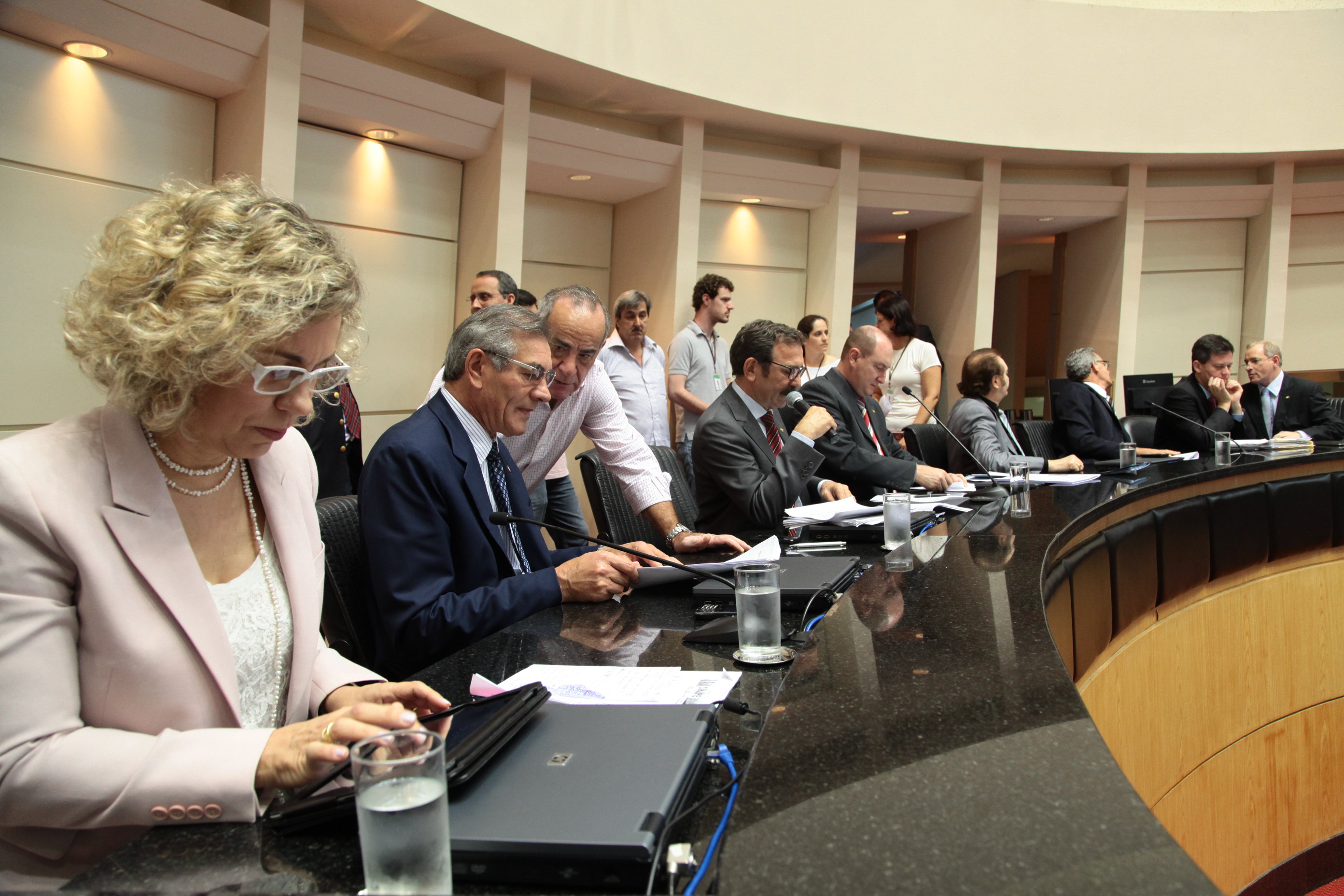 Reunião Extraordinária da Comissão de Constituição e Justiça. Foto: Miriam Zomer/ Agência AL
