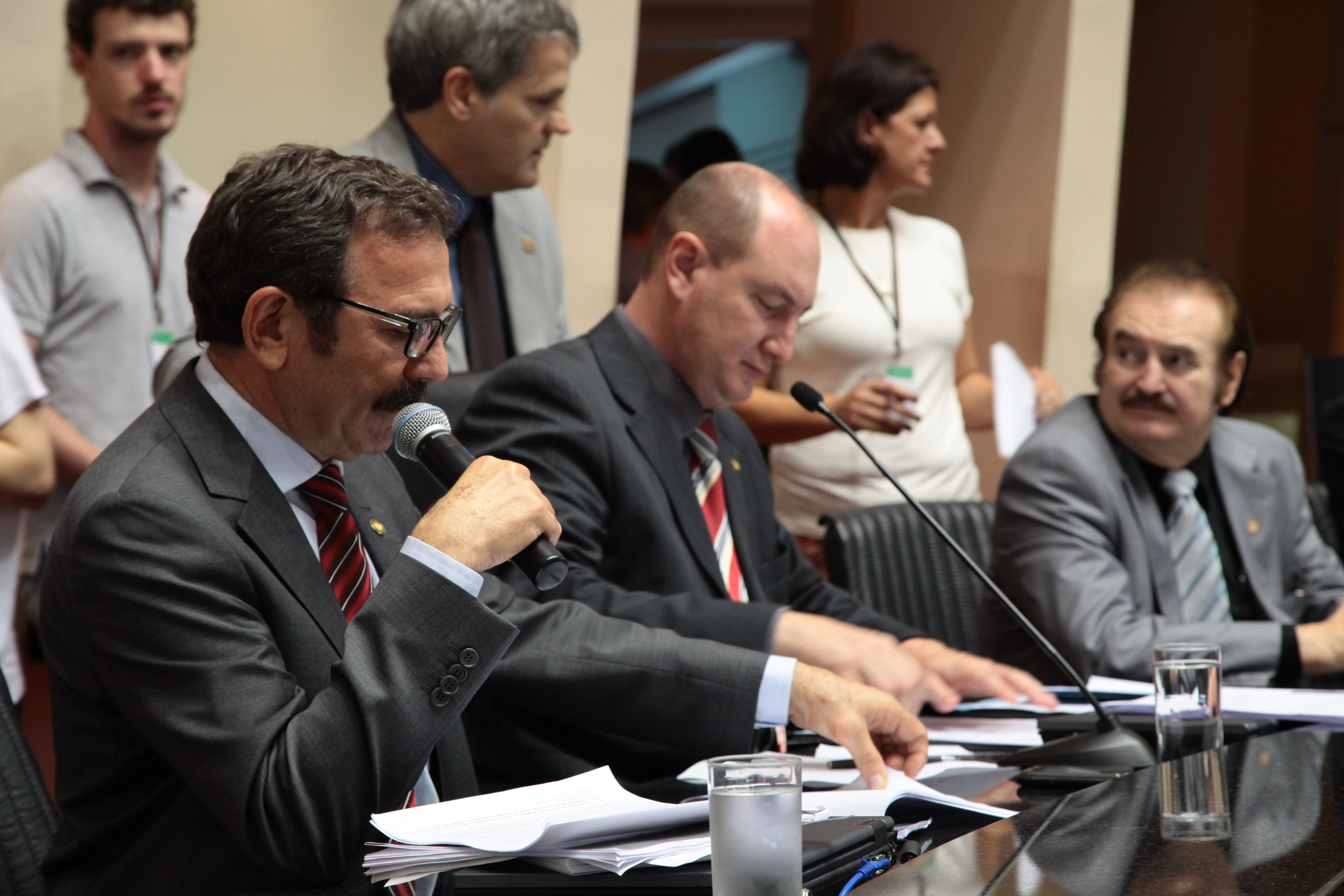 Reunião Extraordinária da Comissão de Constituição e Justiça. Foto: Miriam Zomer/ Agência AL