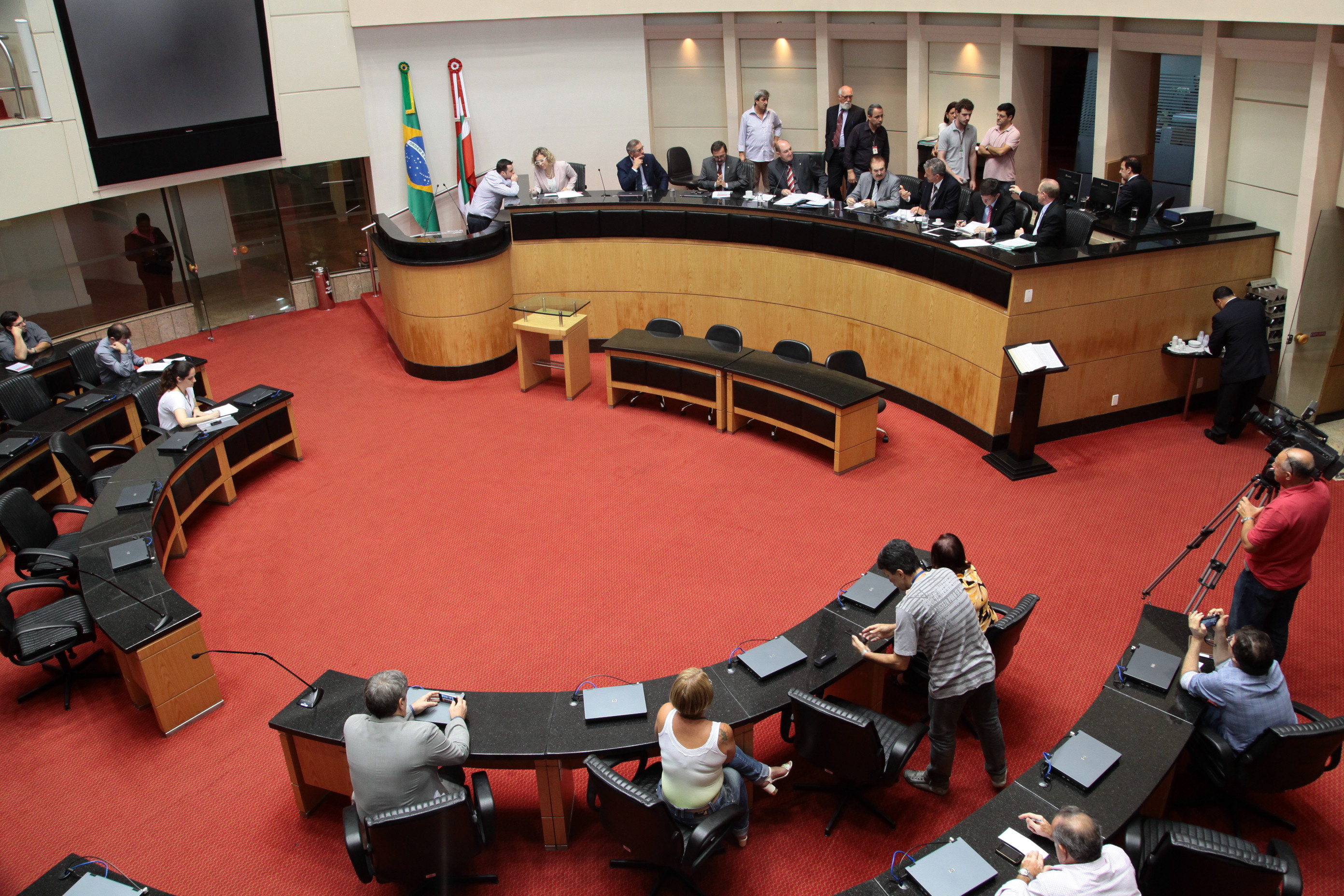 Reunião Extraordinária da Comissão de Constituição e Justiça. Foto: Miriam Zomer/ Agência AL