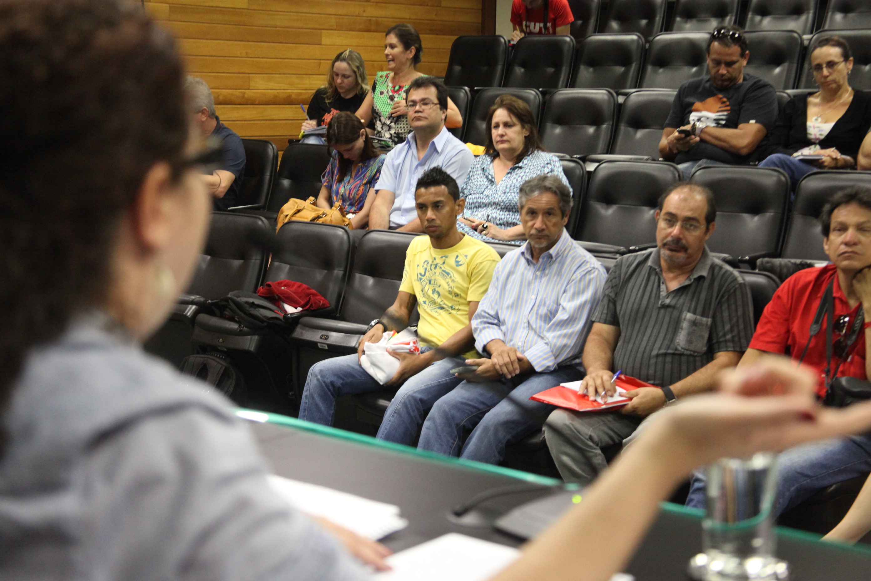 Plenária para preparar o Lançamento da Cartilha por uma Constituinte Exclusiva e Soberana do Sistema Político. Foto: Leonardo Gonçalves / Agência AL