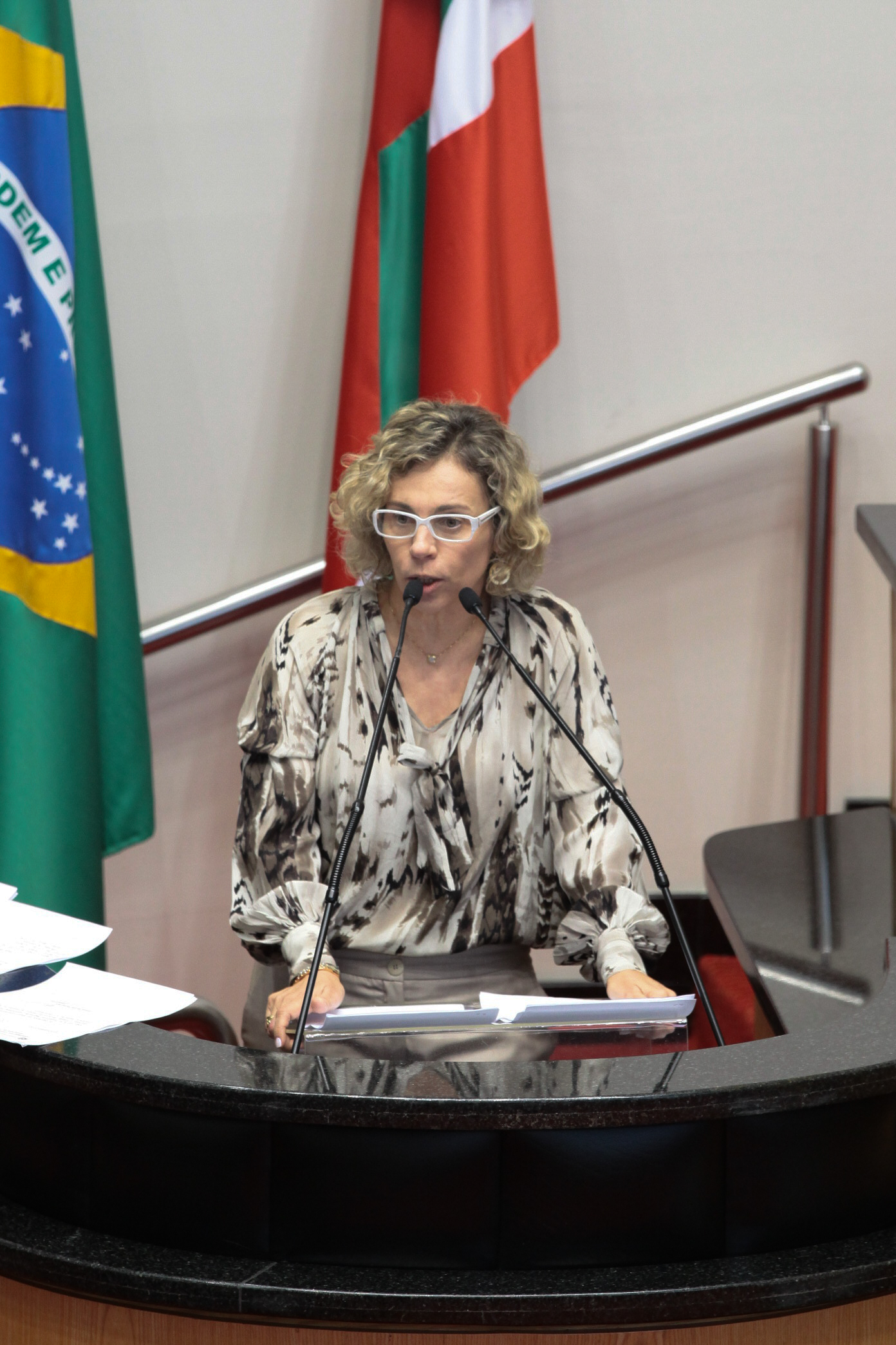 Dep. Ana Paula Lima - Sessão Ordinária - Foto: Juliana Stadnik/Agência AL