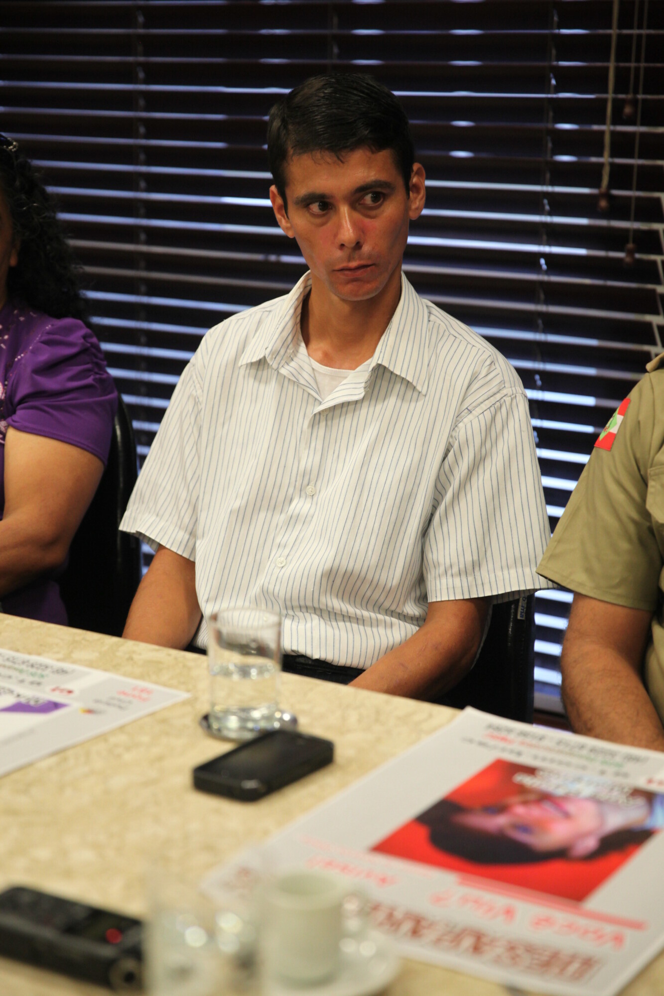 Marcos Roberto Salvetto reencontrou a família ao ver a sua foto em um cartaz de desaparecido.  Foto: Lucas Diniz / Agência AL