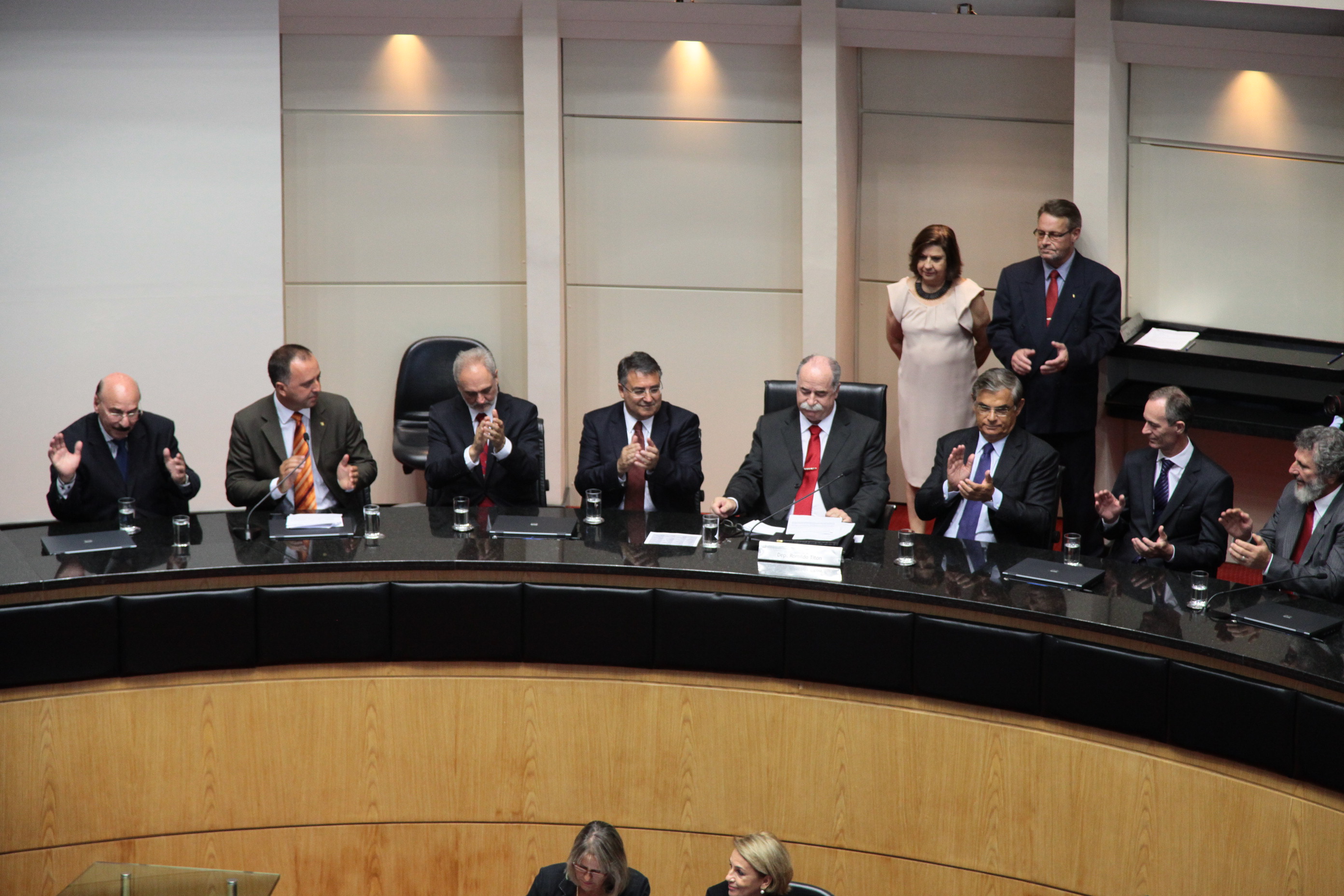 Posse do Novo Presidente da ALESC. Fotos: Miriam Zomer/ Agência AL