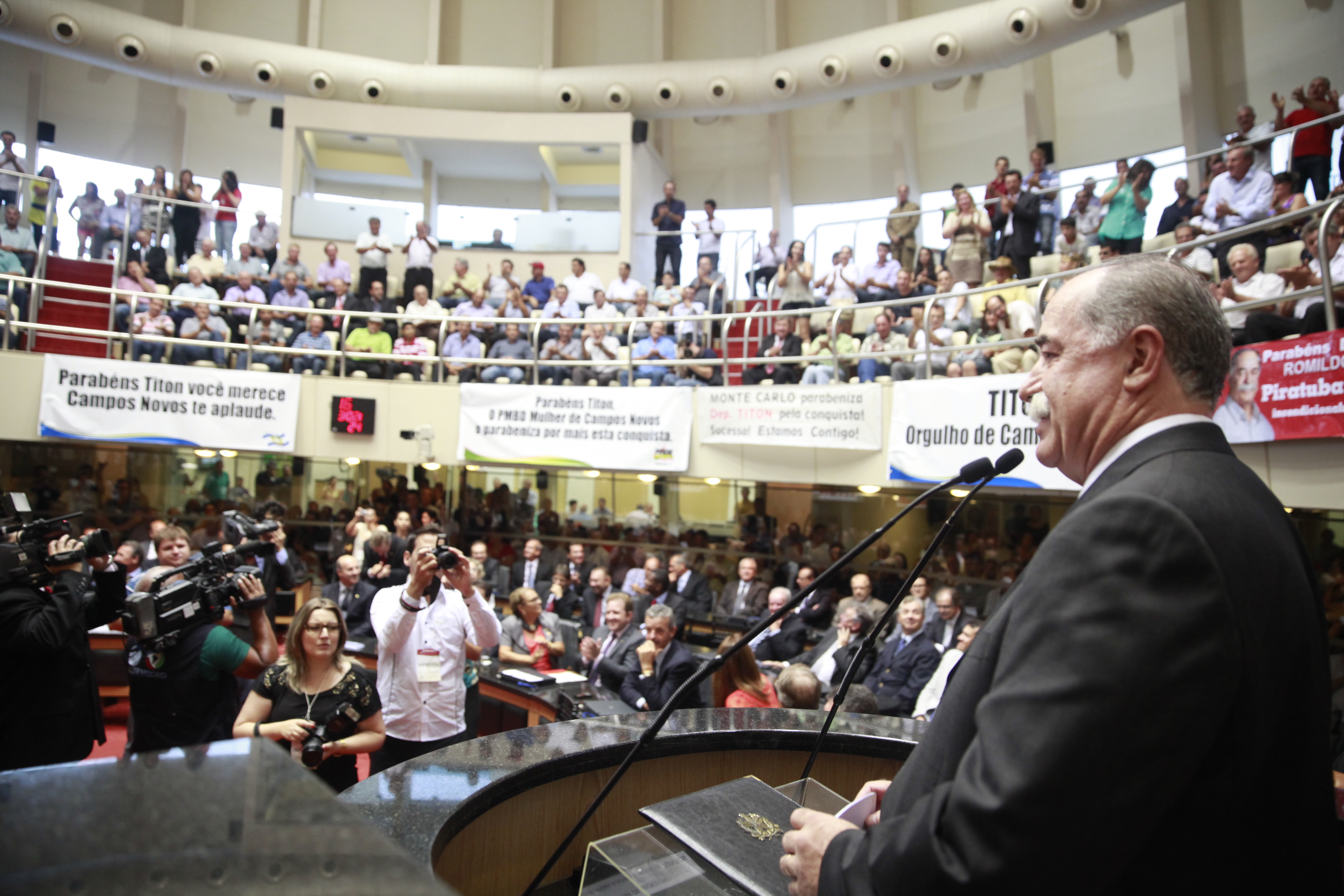 Abertura da 4ª Sessão Legislativa da 17ª Legislatura - Foto: Carlos Kilian / Agência AL