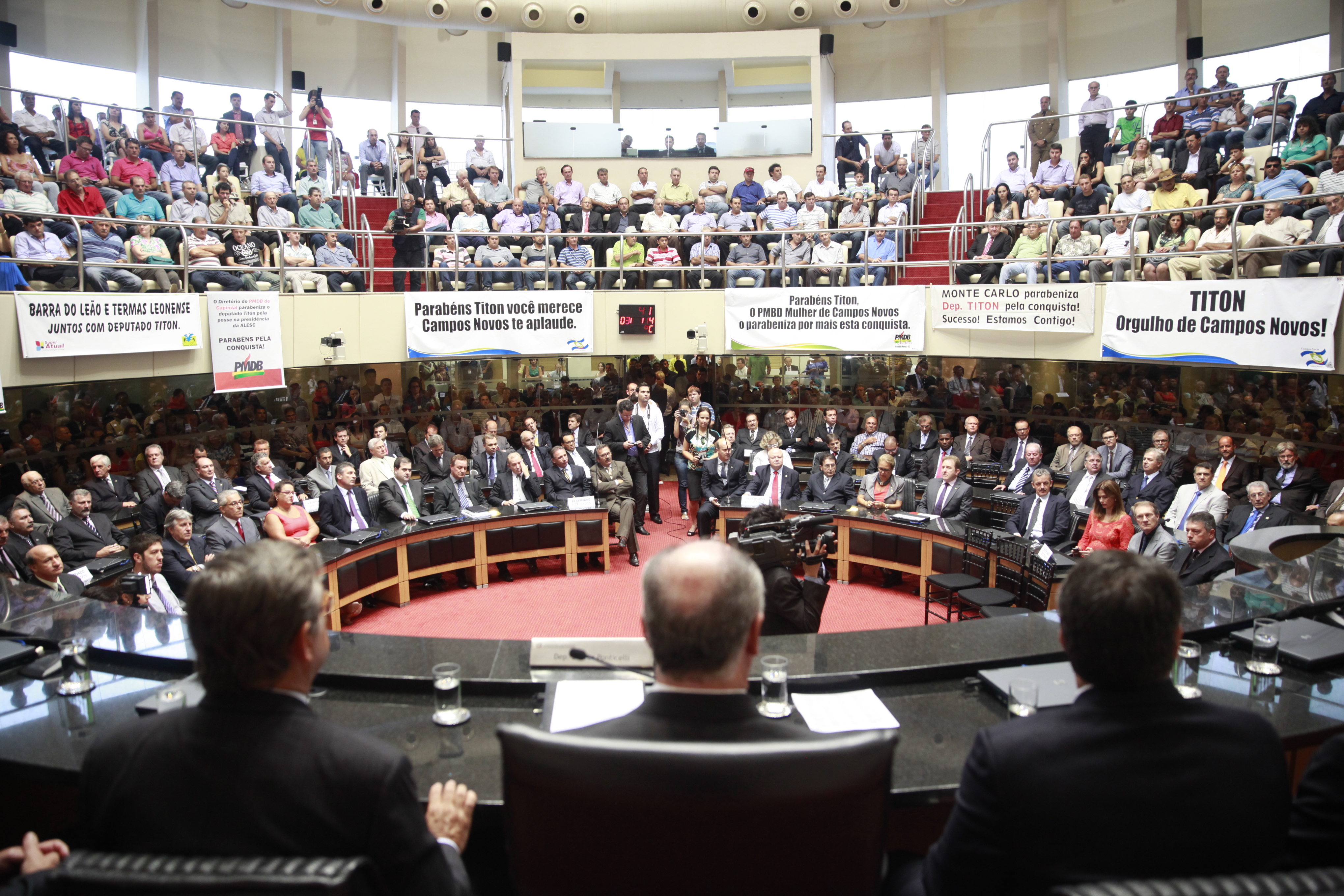 Abertura da 4ª Sessão Legislativa da 17ª Legislatura - Foto: Carlos Kilian / Agência AL