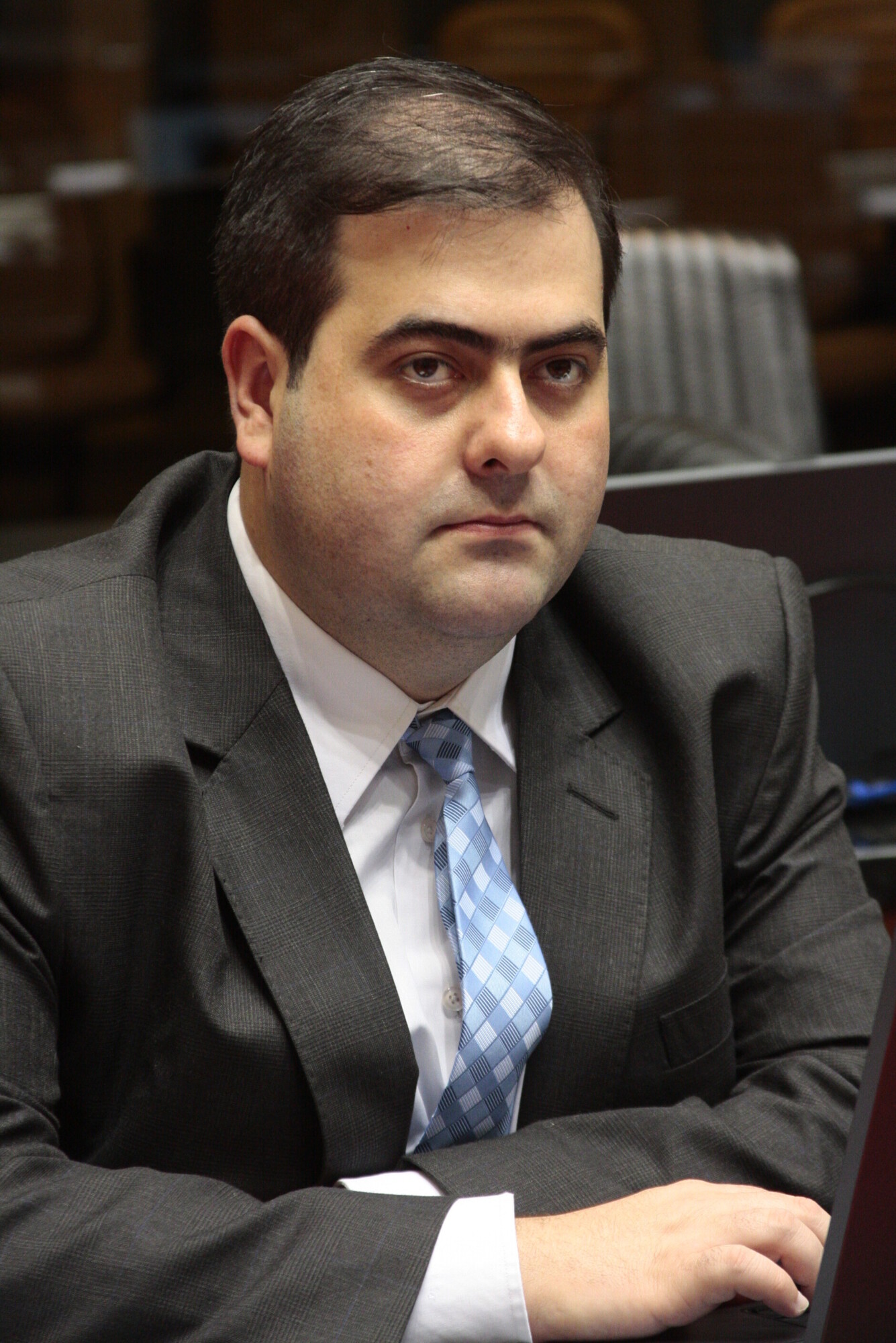 Deputado estadual Carlos Chiodini (PMDB), líder do PMDB na Assembleia. Foto: Miriam Zomer / Agência AL