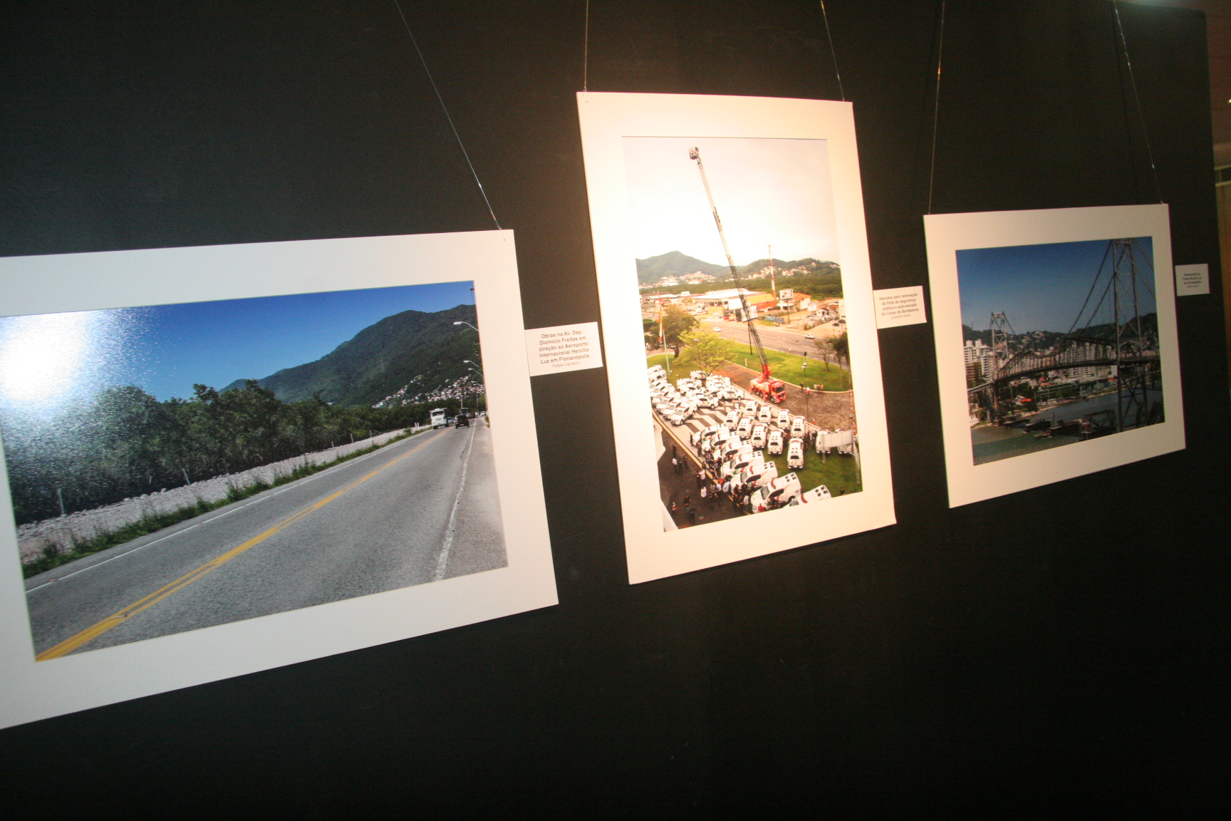 Obras do Pacto por SC - Galeria de Arte - Foto: Eduardo Guedes de Oliveira/Agência AL
