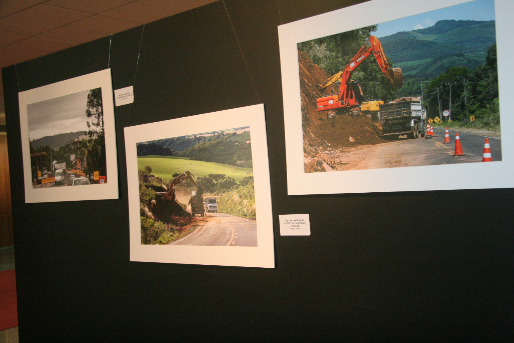 Obras do Pacto por SC - Galeria de Arte - Foto: Eduardo Guedes de Oliveira/Agência AL