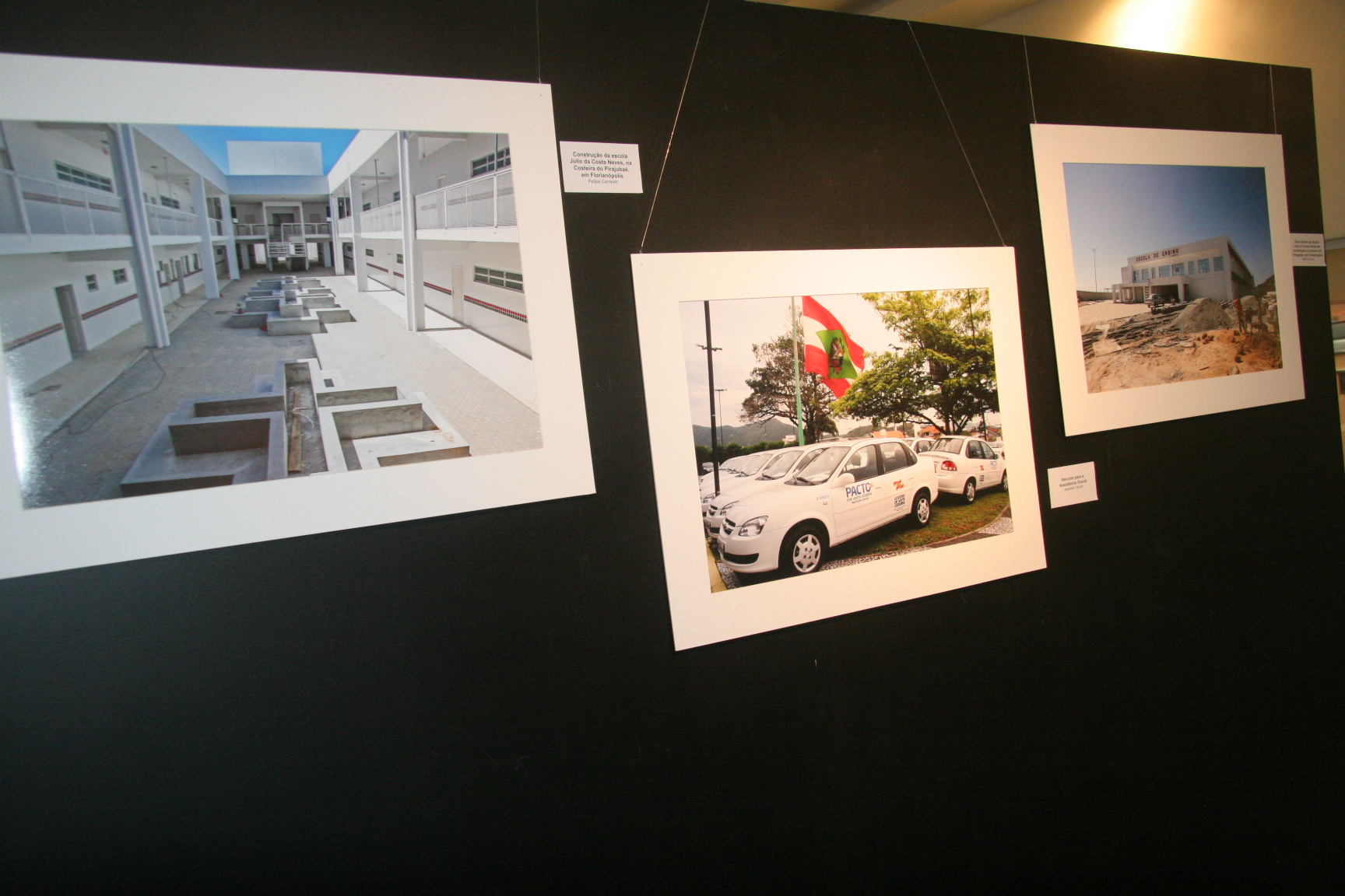 Obras do Pacto por SC - Galeria de Arte - Foto: Eduardo Guedes de Oliveira/Agência AL