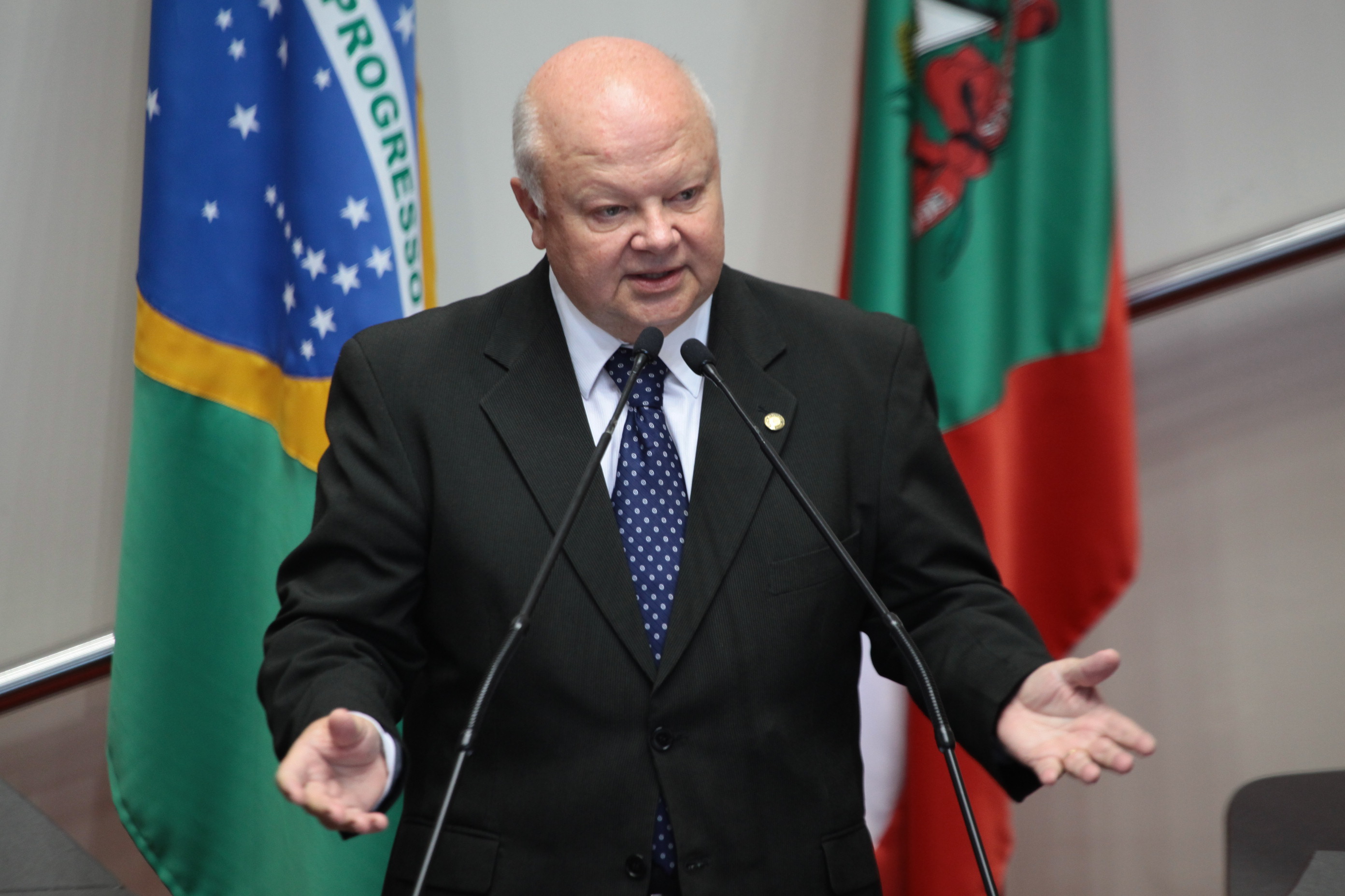 Sessão Ordinária - Plenário Osni Régis. Deputado Renato Hinnig (PMDB) Foto: Miriam Zomer/Agência AL