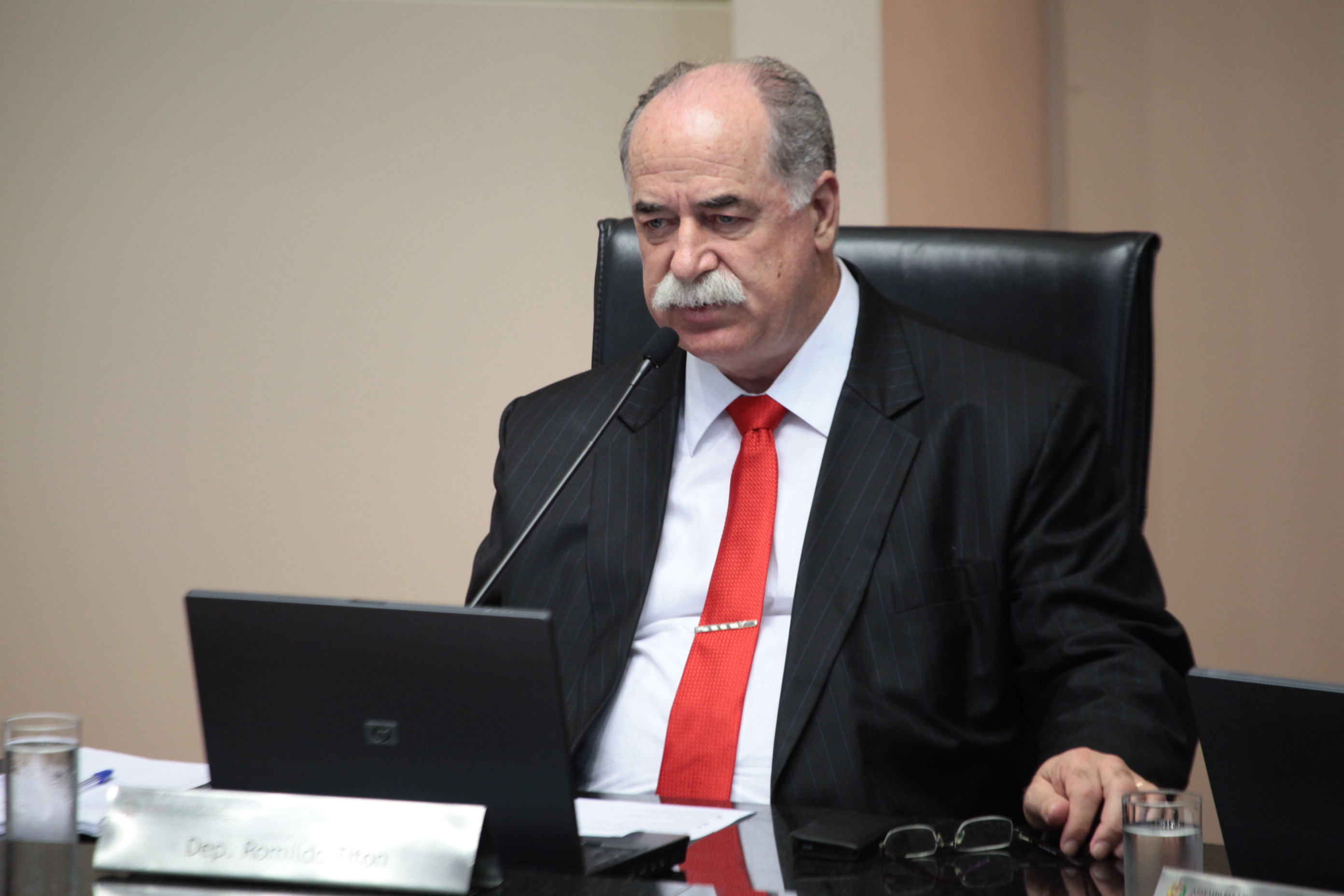 Sessão Ordinária - Plenário Osni Régis. Presidente Deputado Romildo Titon (PMDB)  Foto: Miriam Zomer/Agência AL