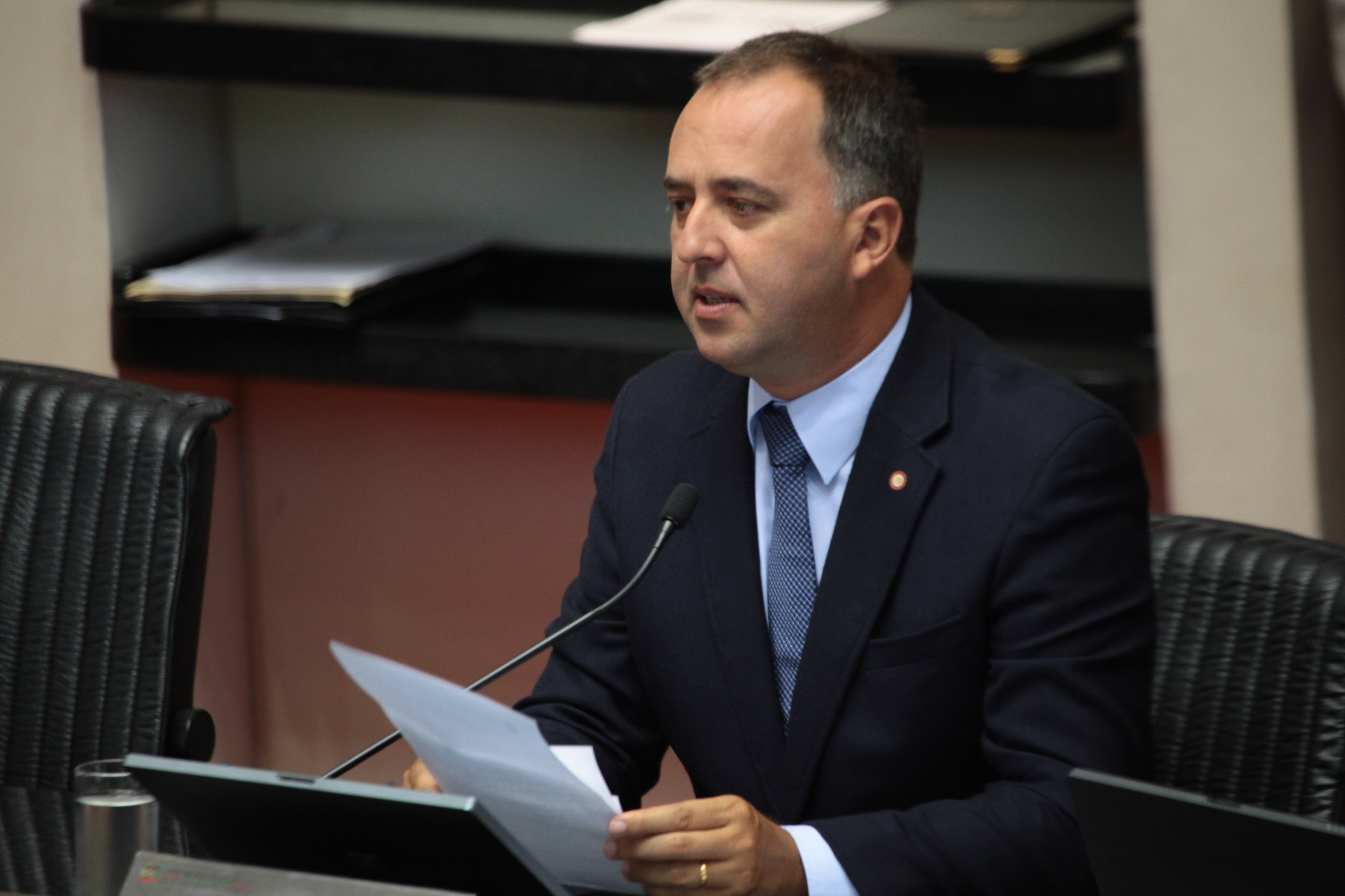 Sessão Ordinária - Plenário Osni Régis. Deputado Kennedy Nunes (PSD)   Foto: Miriam Zomer/Agência AL