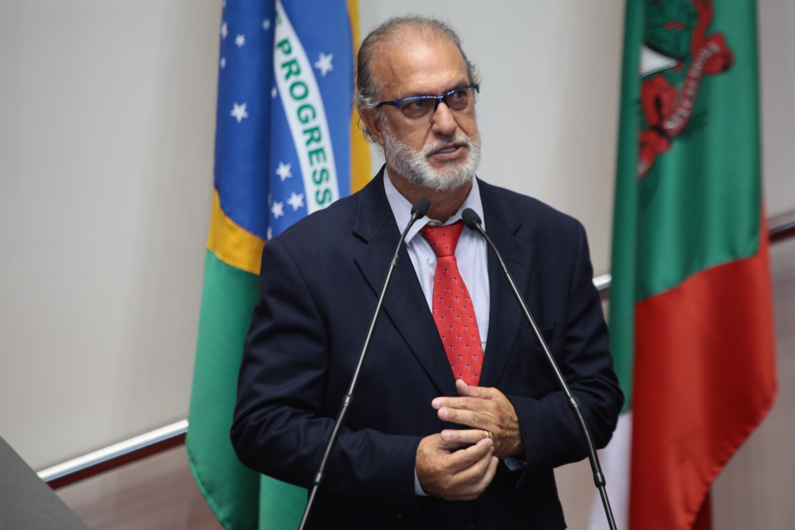 Sessão Ordinária - Plenário Osni Régis. Deputado Nilson Gonçalves (PSDB)  Foto: Miriam Zomer/Agência AL