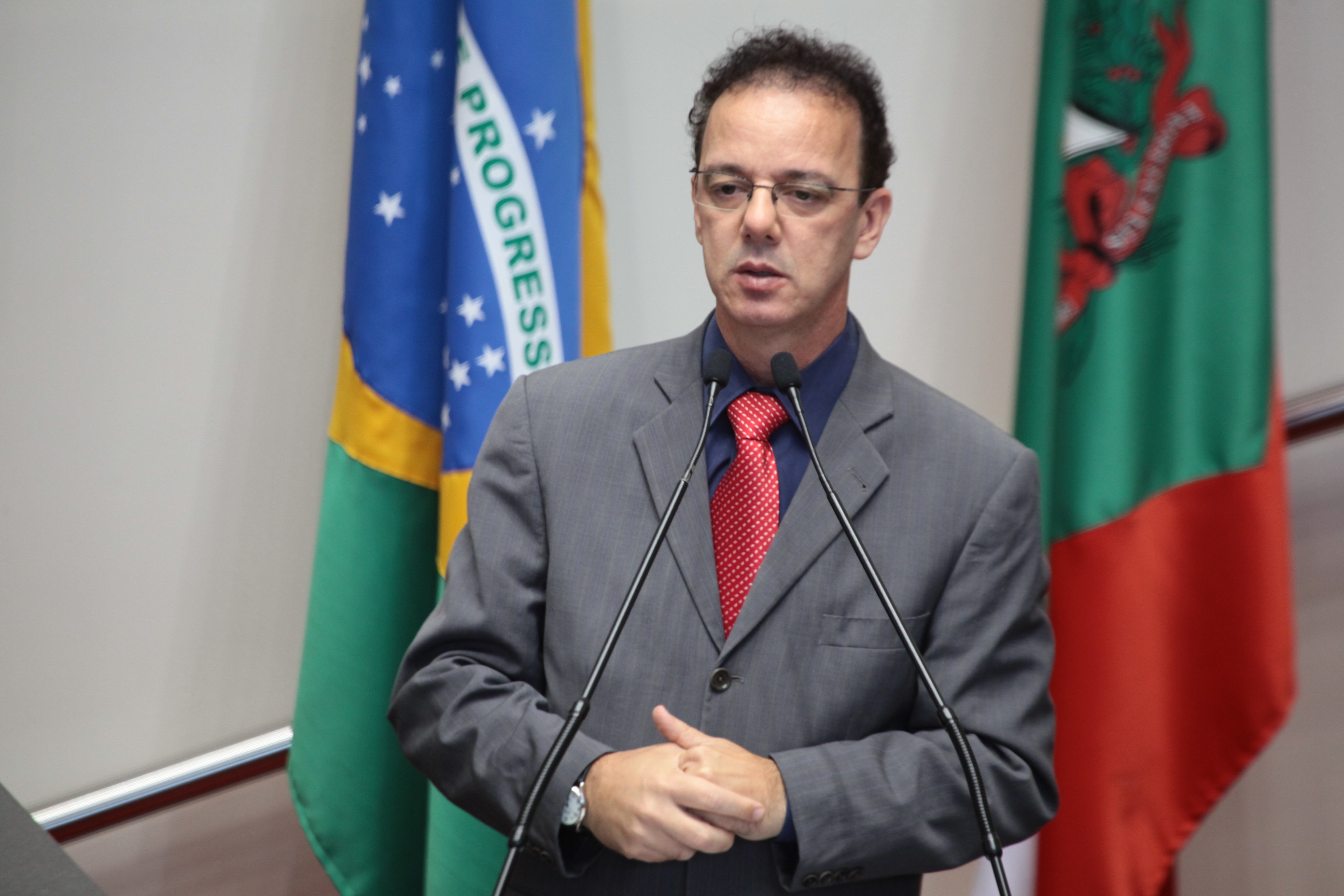 Sessão Ordinária - Plenário Osni Régis. Deputado Ismael dos Santos (PSD)  Foto: Miriam Zomer/Agência AL