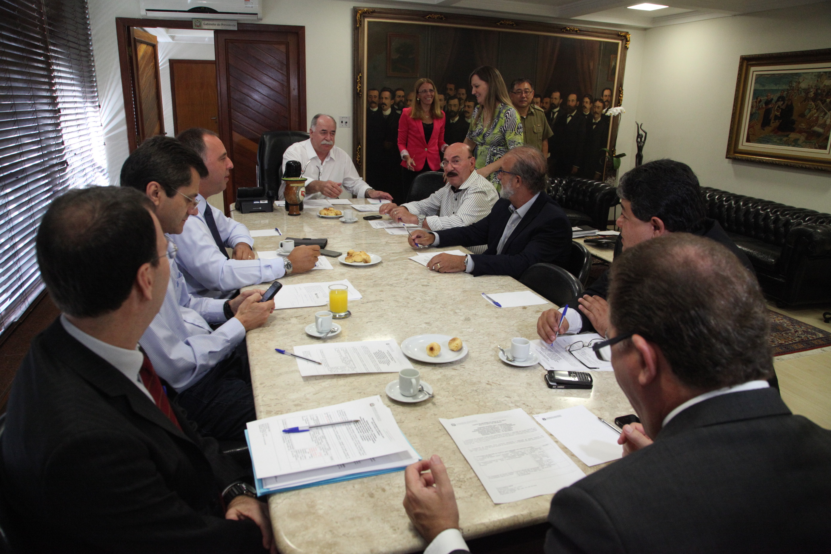 Primeira Reunião da Mesa em 2014