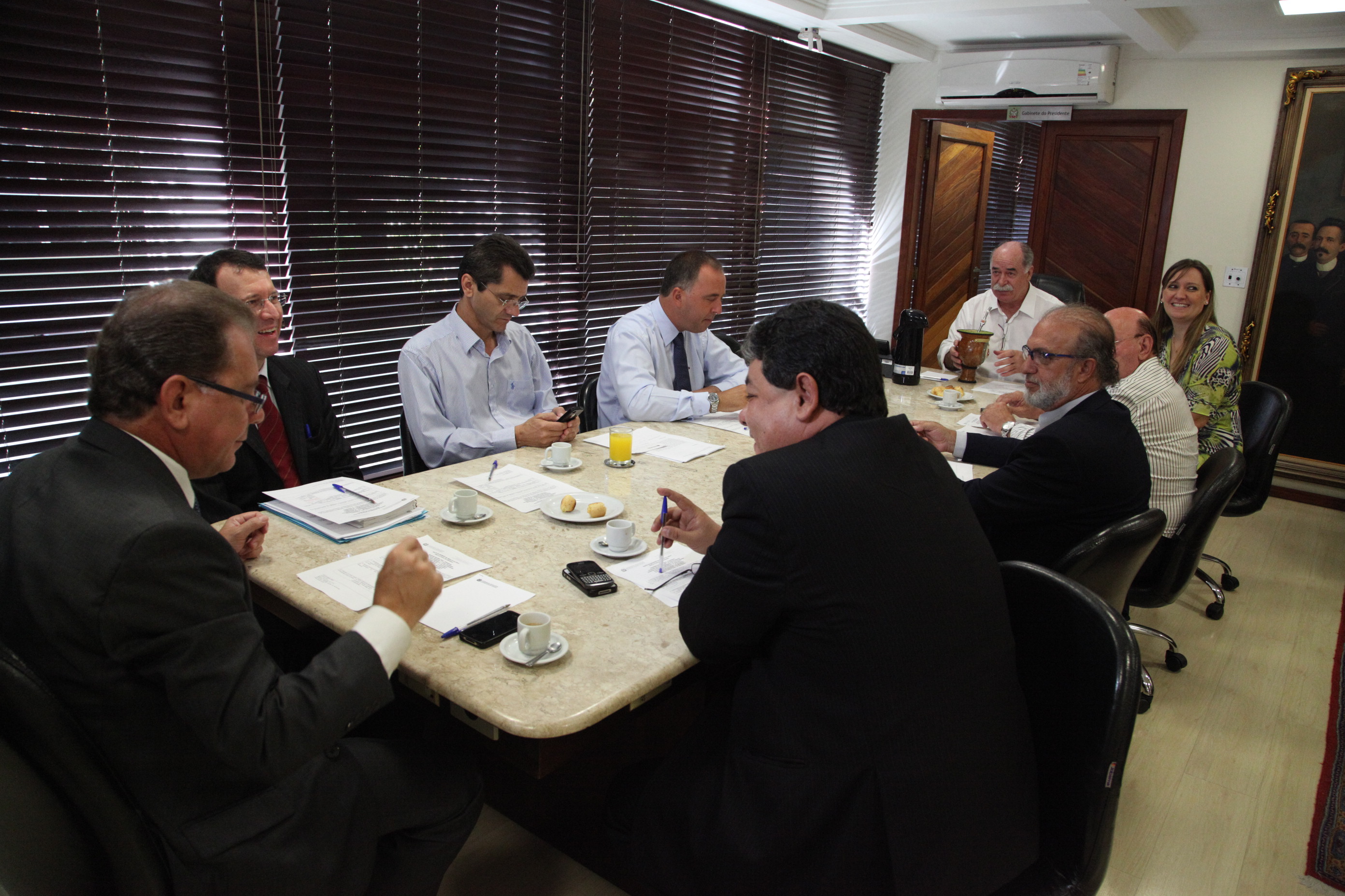 Primeira Reunião da Mesa em 2014