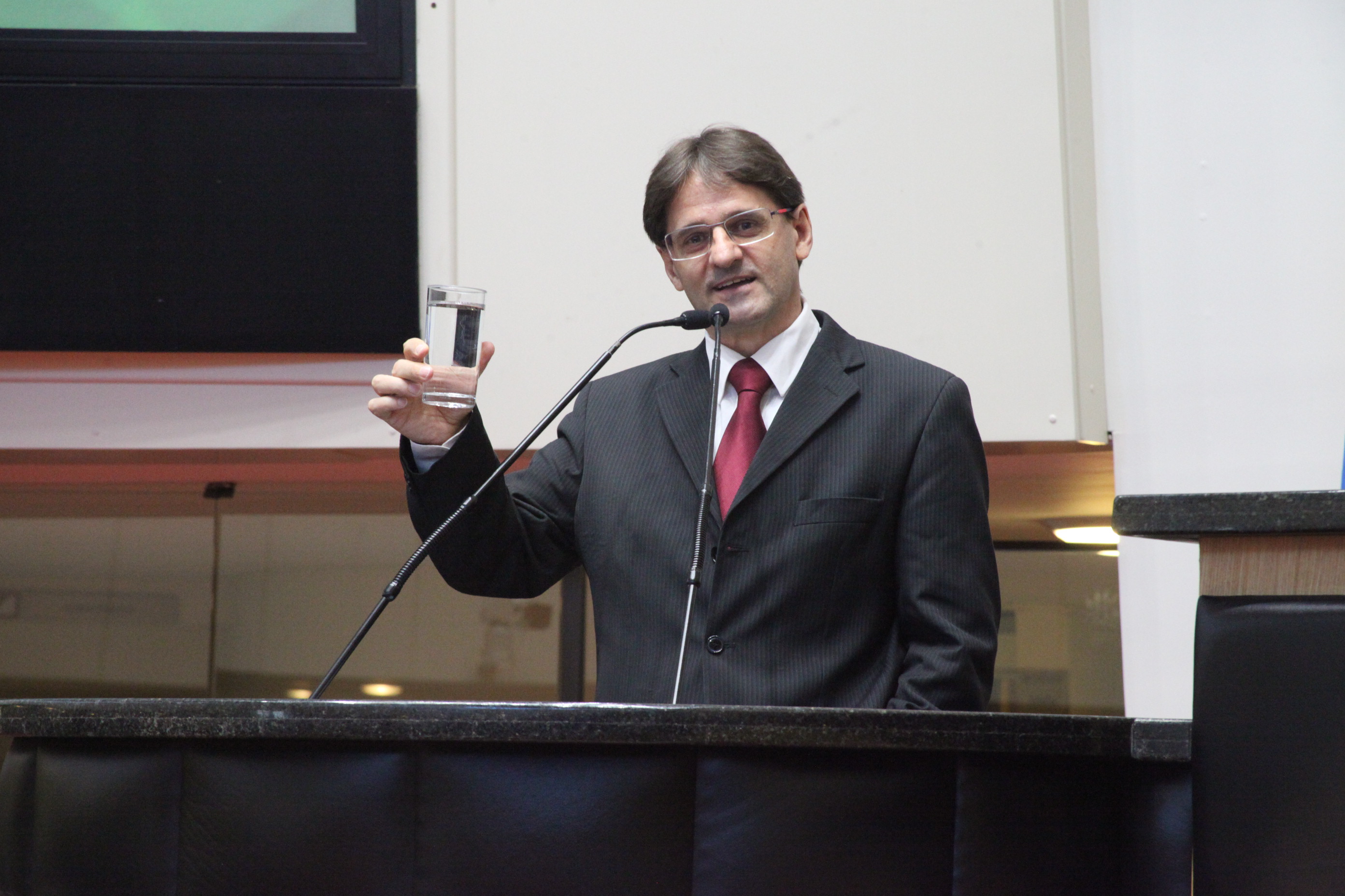 Deputado Neodi Saretta (PT). Sessão Ordinária. Foto: Fábio Queiroz / Agência AL