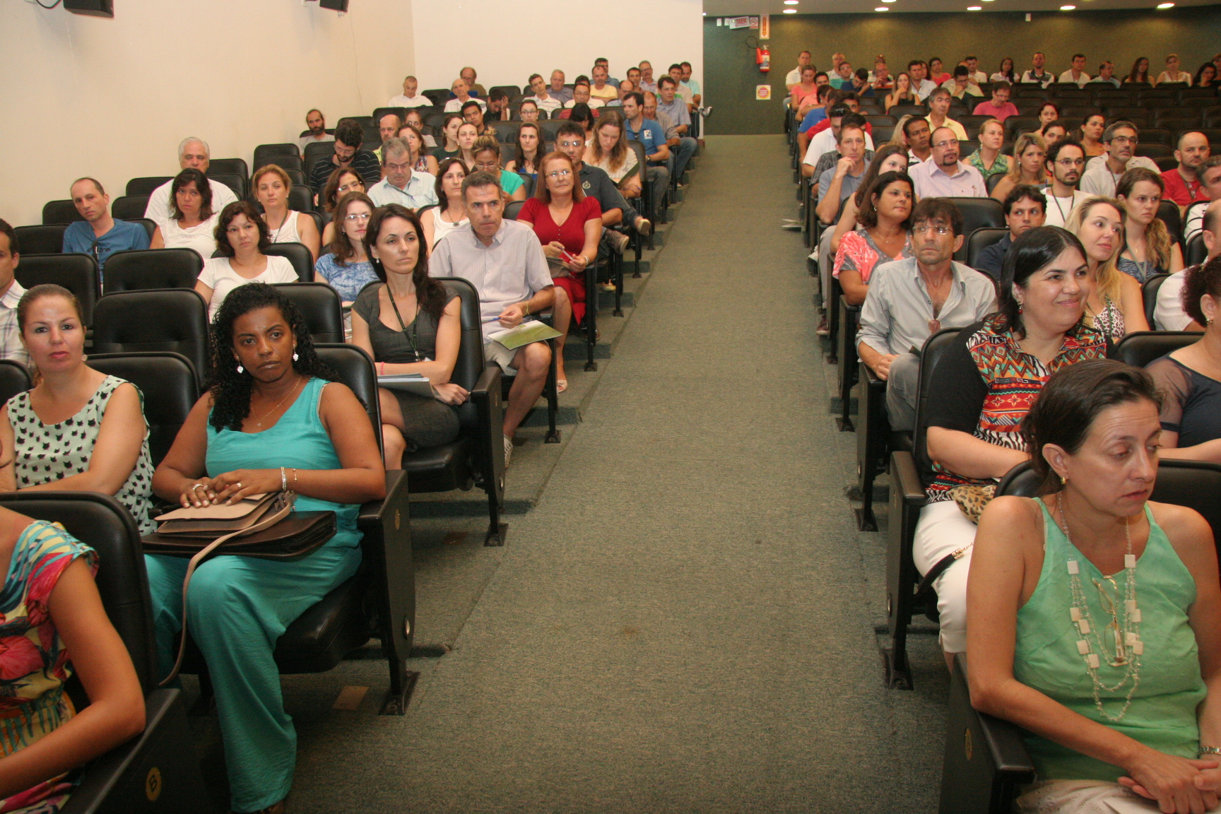 Palestra de capacitação sobre inclusão social aos servidores do IFSC. Foto: Eduardo Guedes de Oliveira / Agência AL