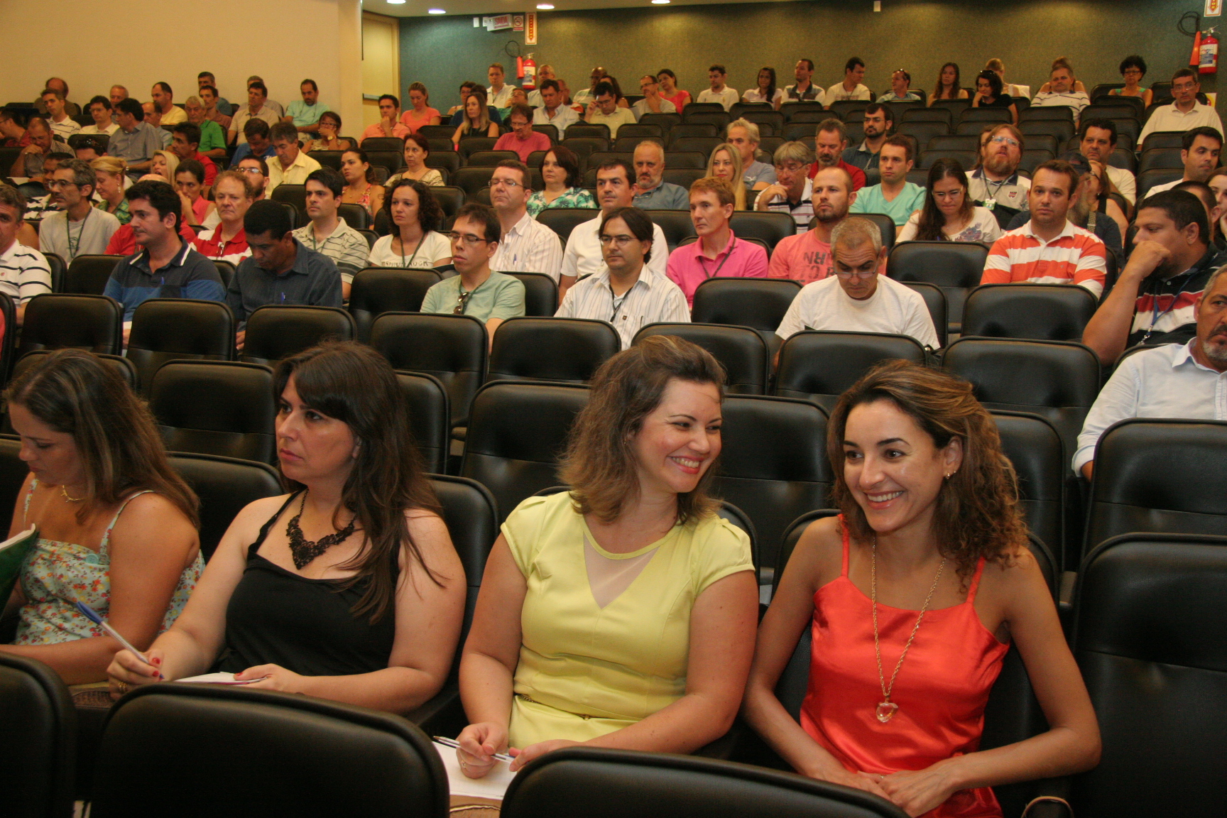 Palestra de capacitação sobre inclusão social aos servidores do IFSC. Foto: Eduardo Guedes de Oliveira / Agência AL