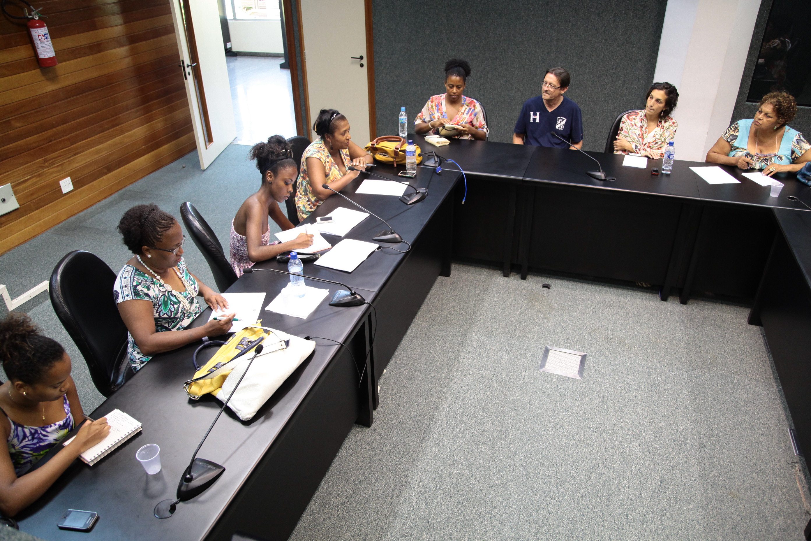 Reunião do Fórum Estadual da Educação e Relações Étnicos Raciais. Fotos: Miriam Zomer/Agência AL