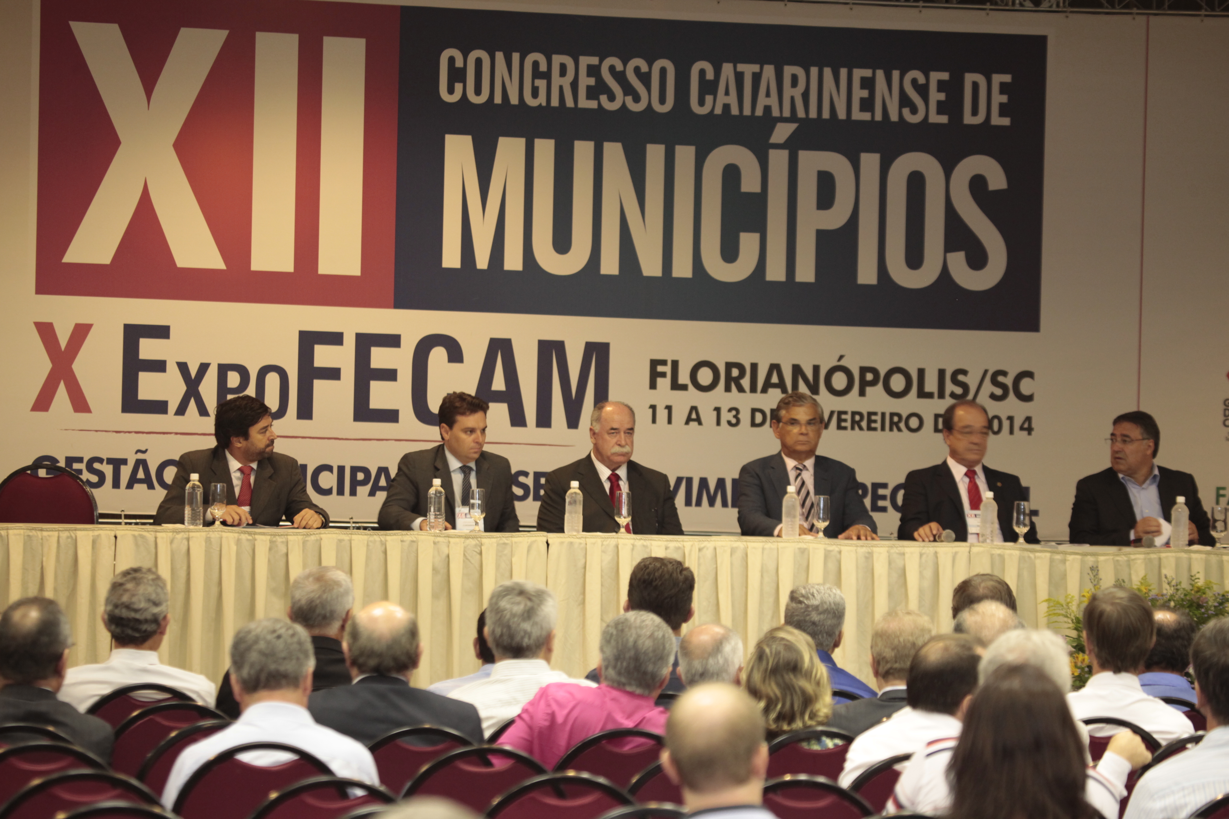 XII Congresso Catarinense de Municípios FECAM - Foto: Carlos Kilian / Agência AL
