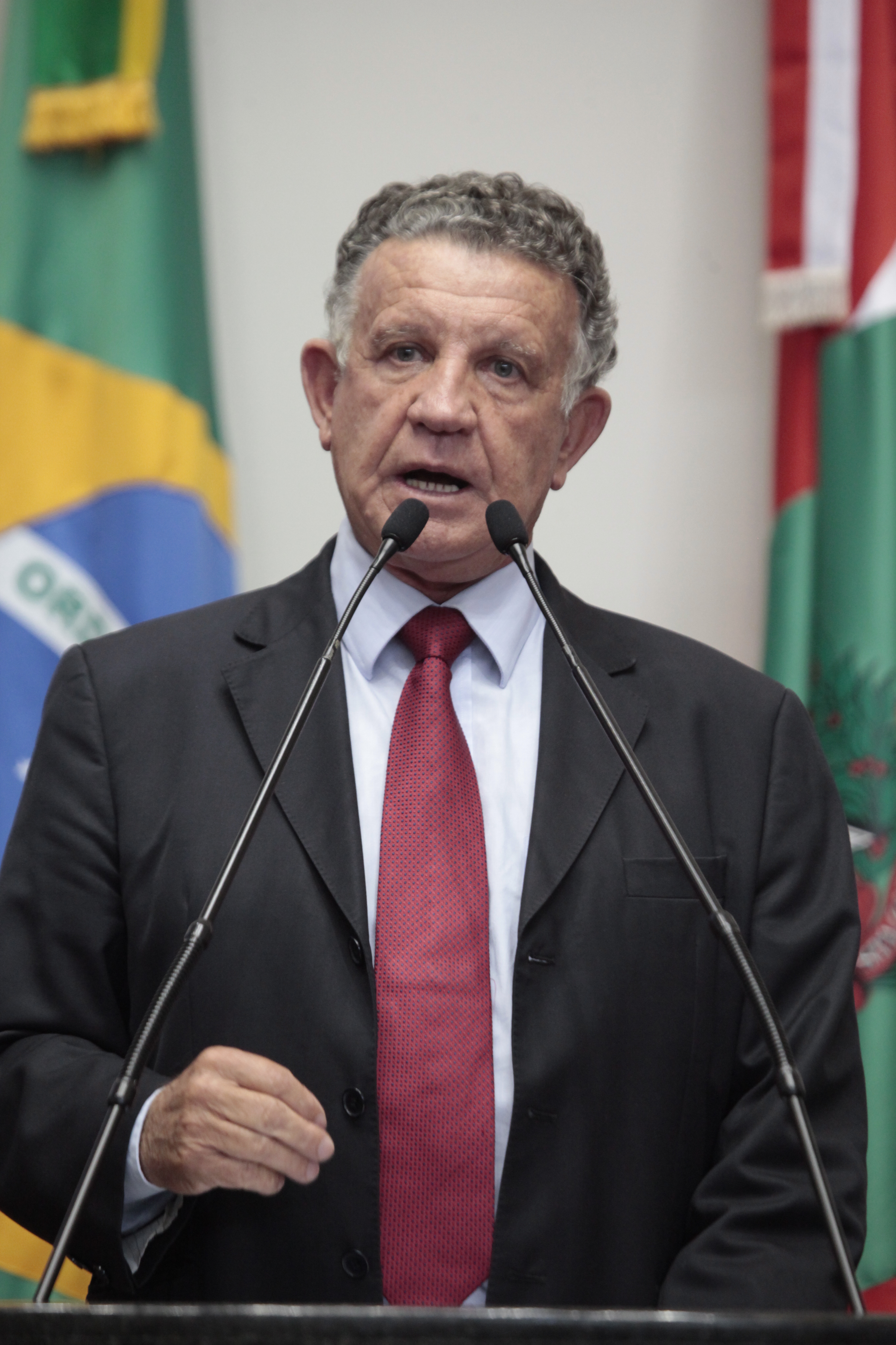 Sessão Ordinária - Plenário Osni Régis. Deputado Edison Andrino (PMDB) Fotos: Carlos Kilian/Agência AL