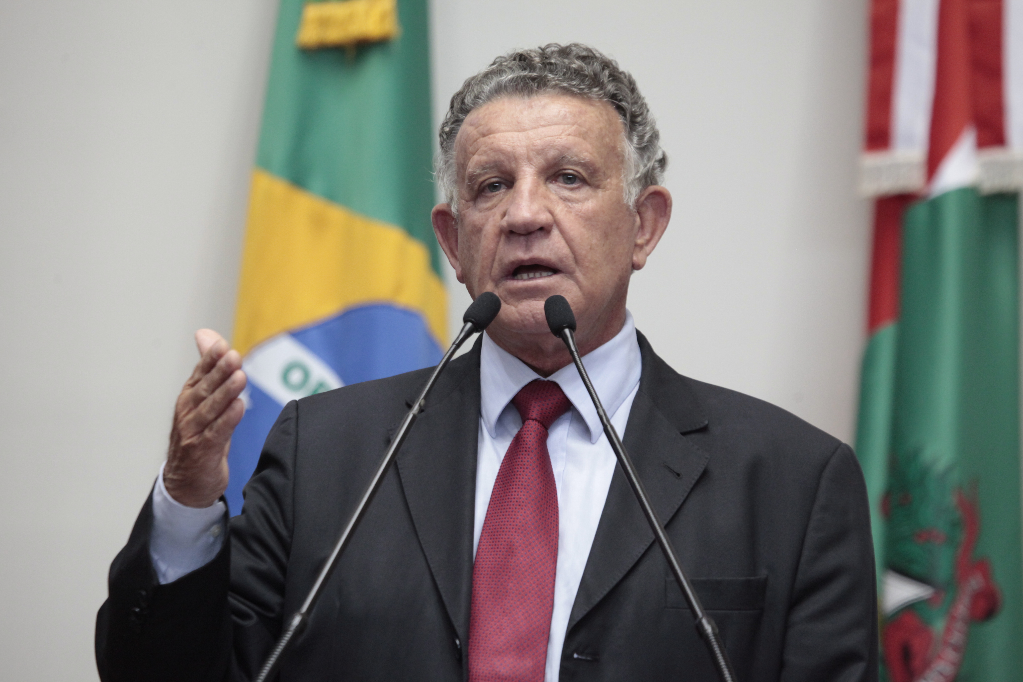 Sessão Ordinária - Plenário Osni Régis. Deputado Edison Andrino (PMDB) Fotos: Carlos Kilian/Agência AL