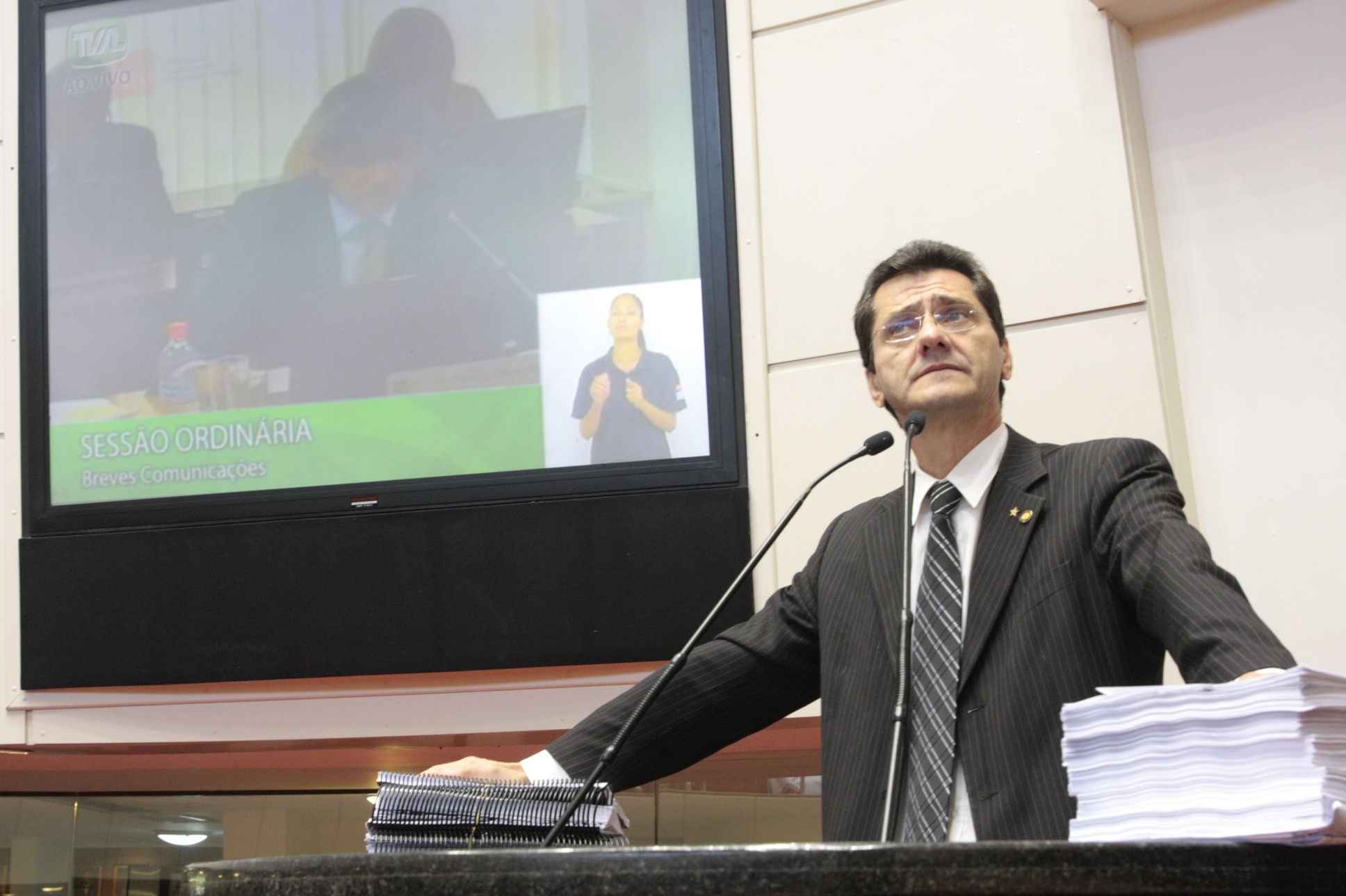 Sessão Plenária - Foto: Eduardo Guedes de Oliveira / Agência AL