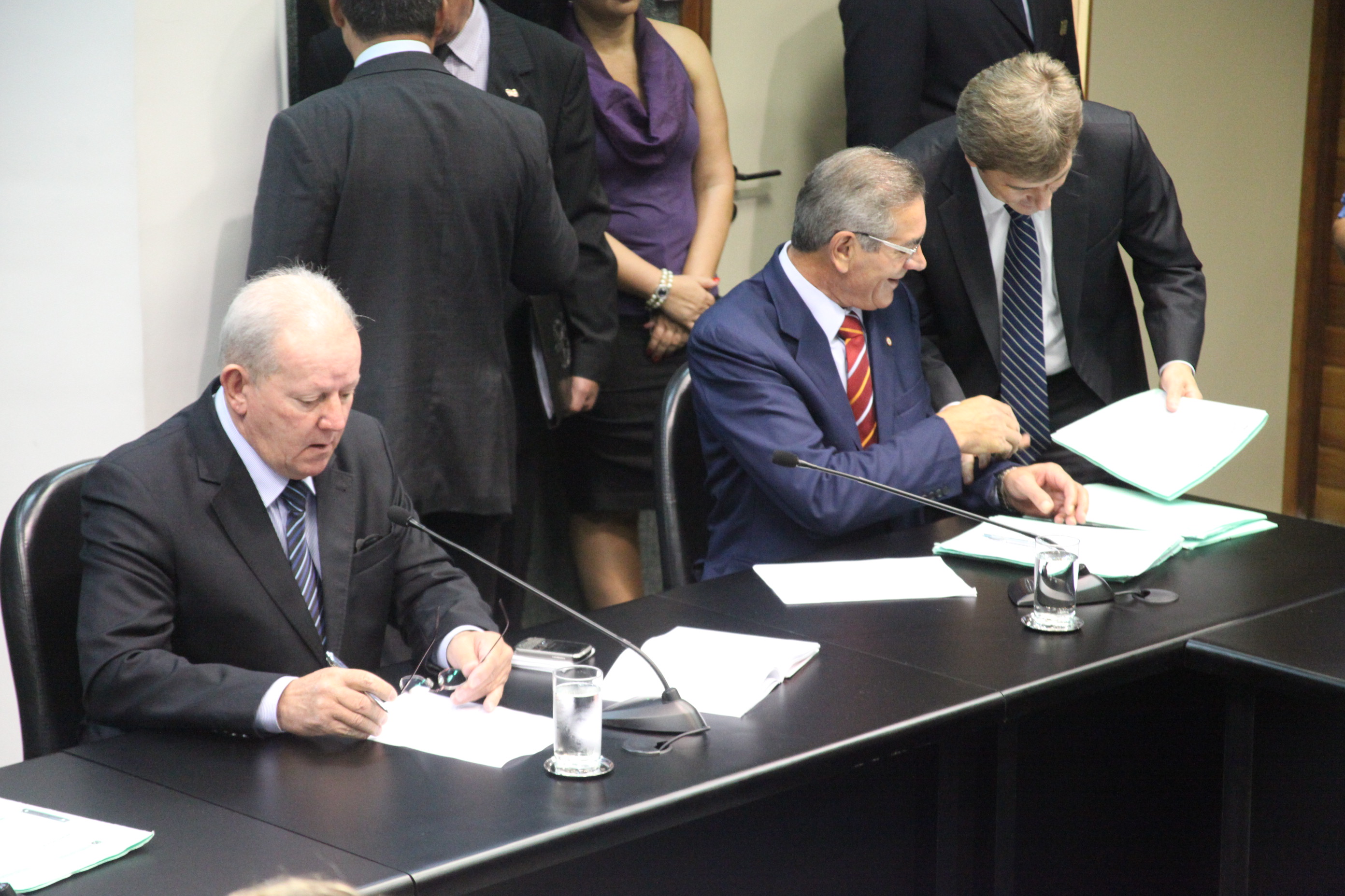 Reunião da Comisão de Constituição e Justiça. Foto: Fábio Queiroz / Agência AL