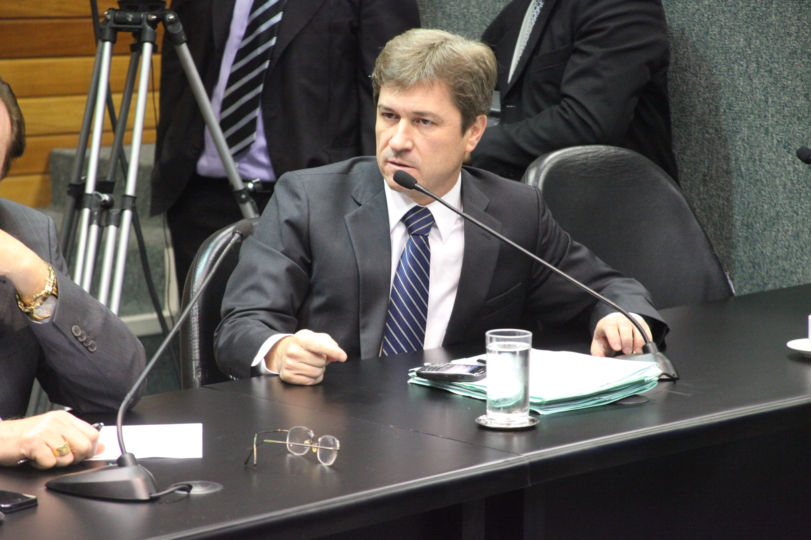 Reunião da Comisão de Constituição e Justiça. Foto: Fábio Queiroz / Agência AL